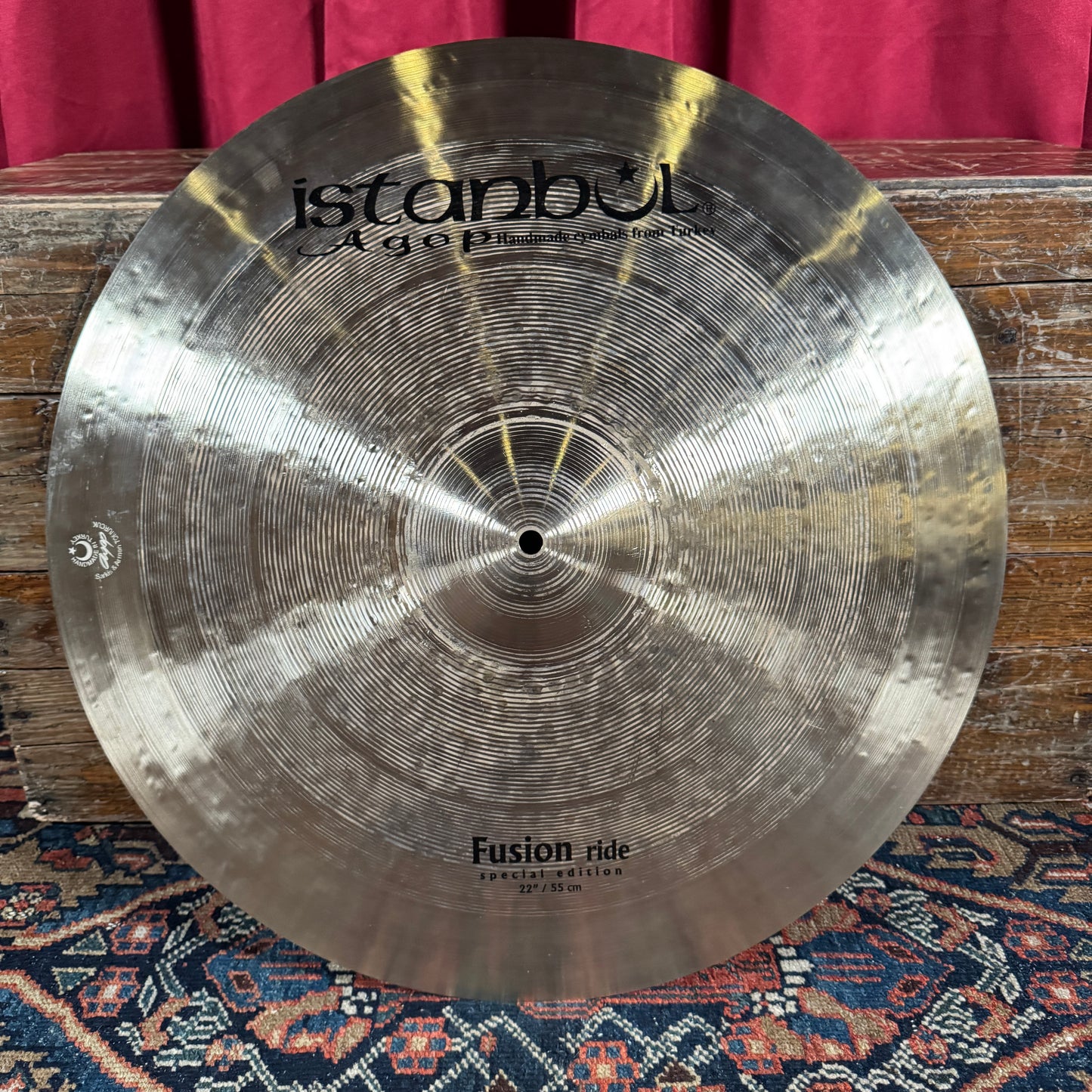 22" Istanbul Agop Special Edition Fusion Ride Cymbal 2616g *Video Demo*