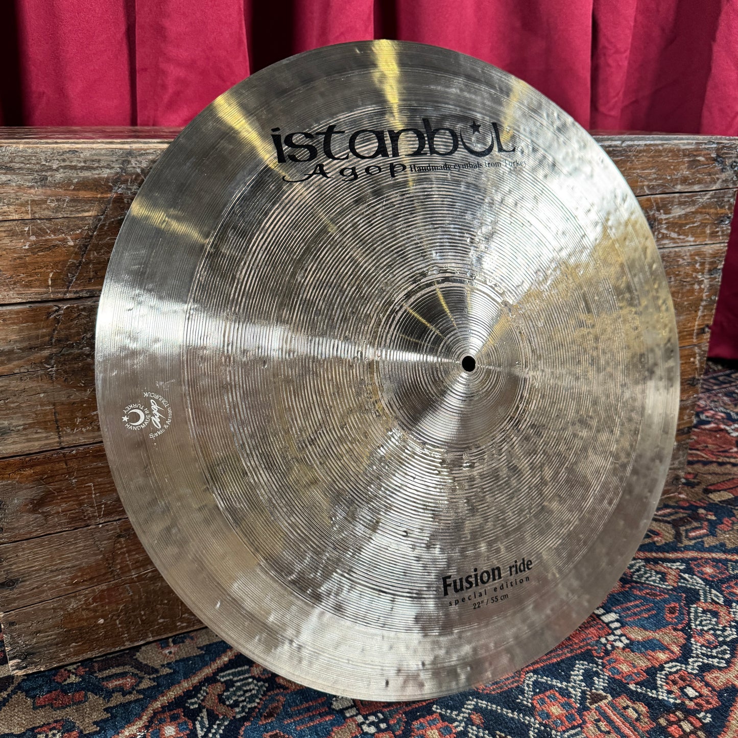 22" Istanbul Agop Special Edition Fusion Ride Cymbal 2616g *Video Demo*