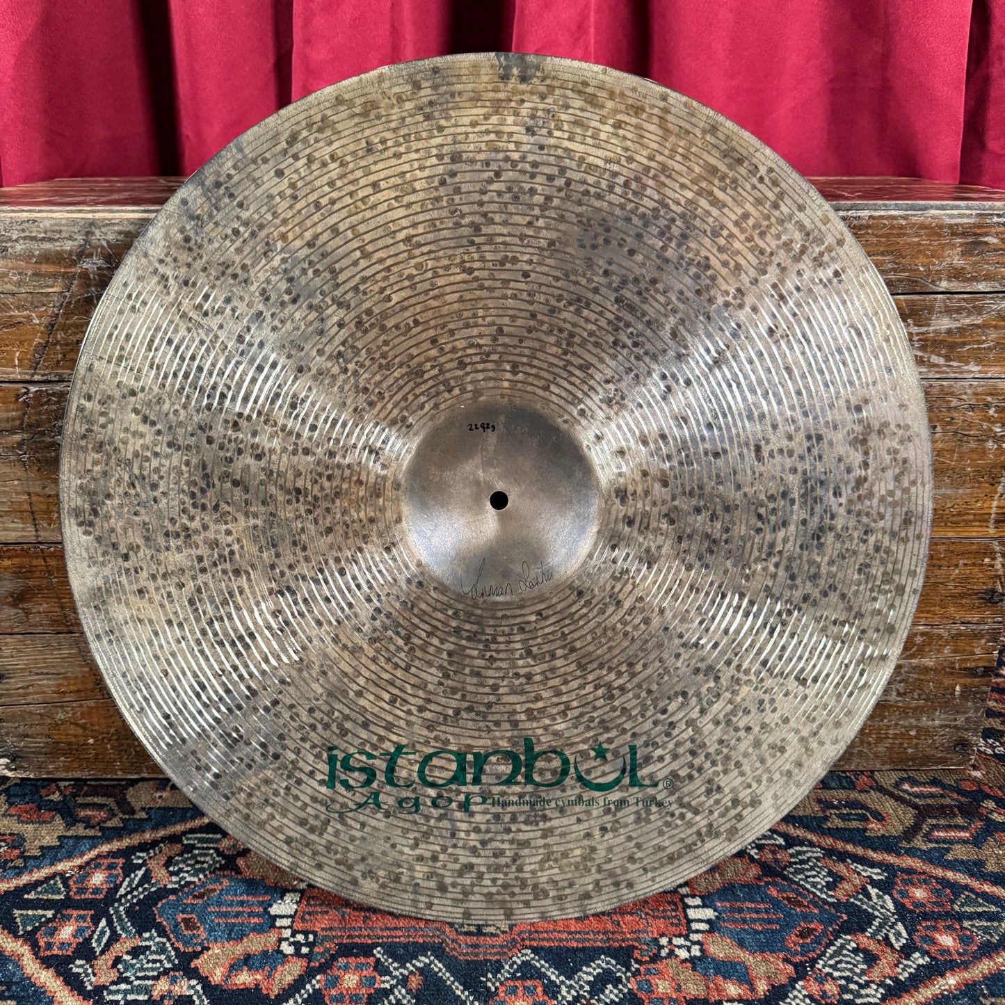 22" Istanbul Agop Signature Ride Cymbal 2292g *Video Demo*