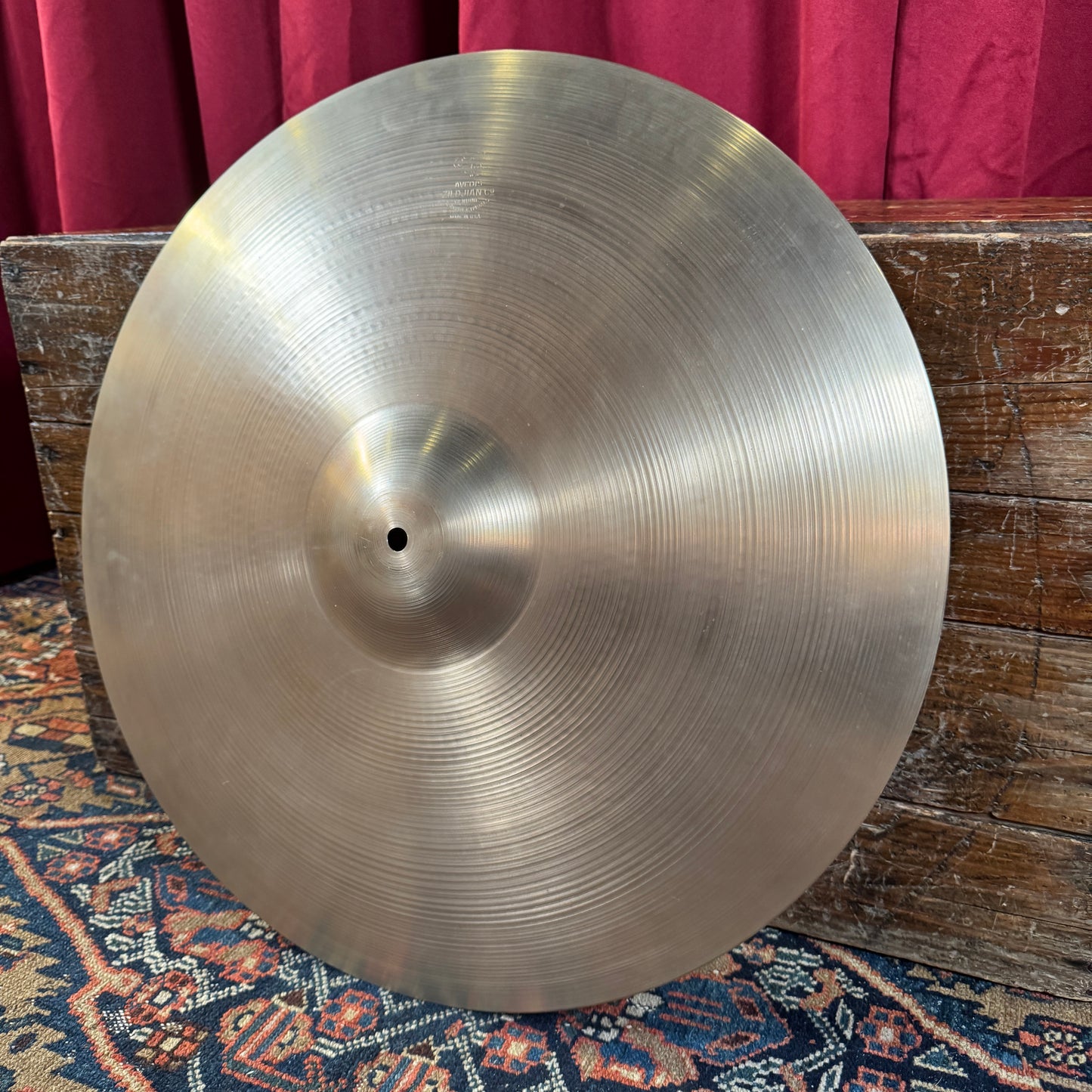 22" Zildjian A 1950s Large Stamp Ride Cymbal 3054g *Video Demo*