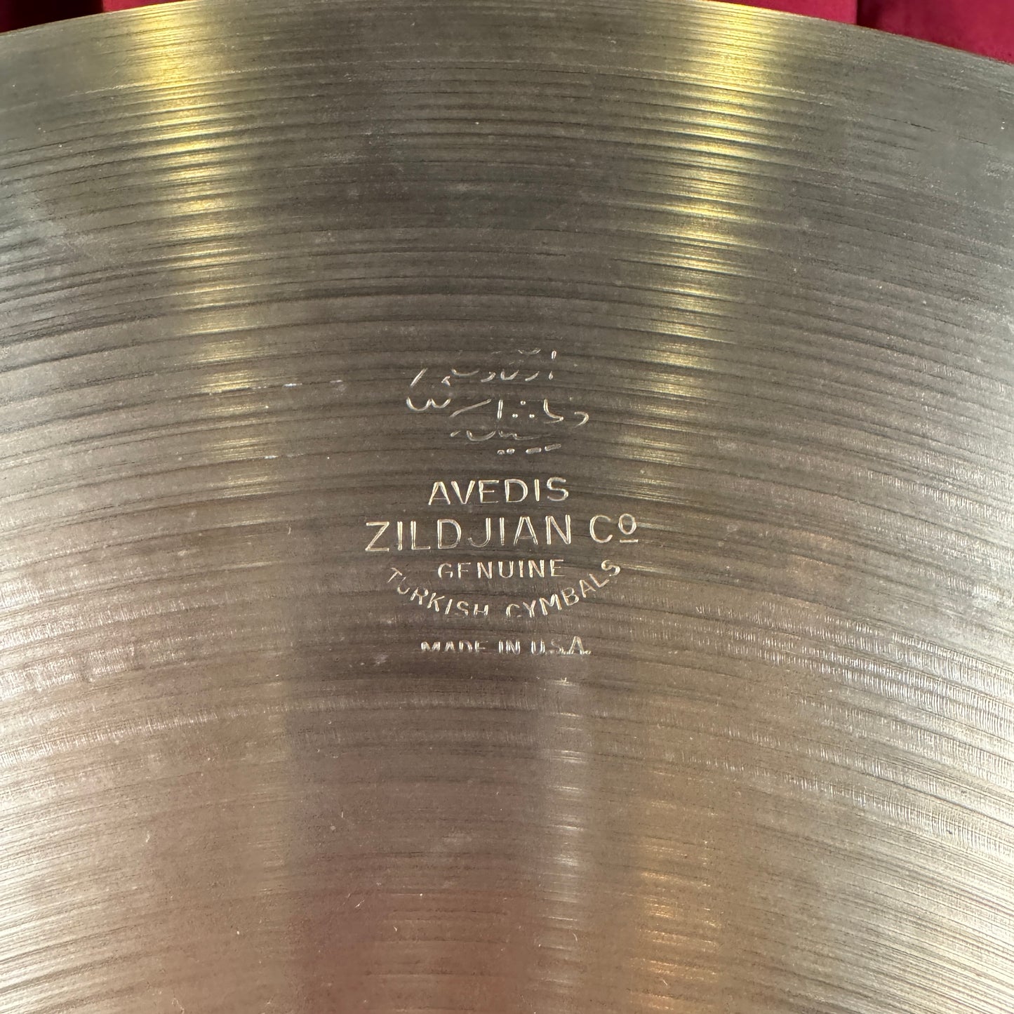 22" Zildjian A 1950s Large Stamp Ride Cymbal 3054g *Video Demo*