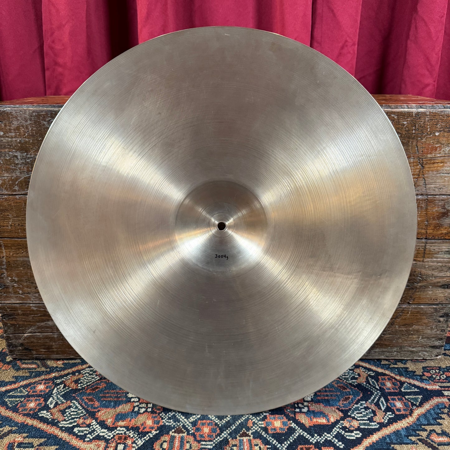 22" Zildjian A 1950s Large Stamp Ride Cymbal 3054g *Video Demo*