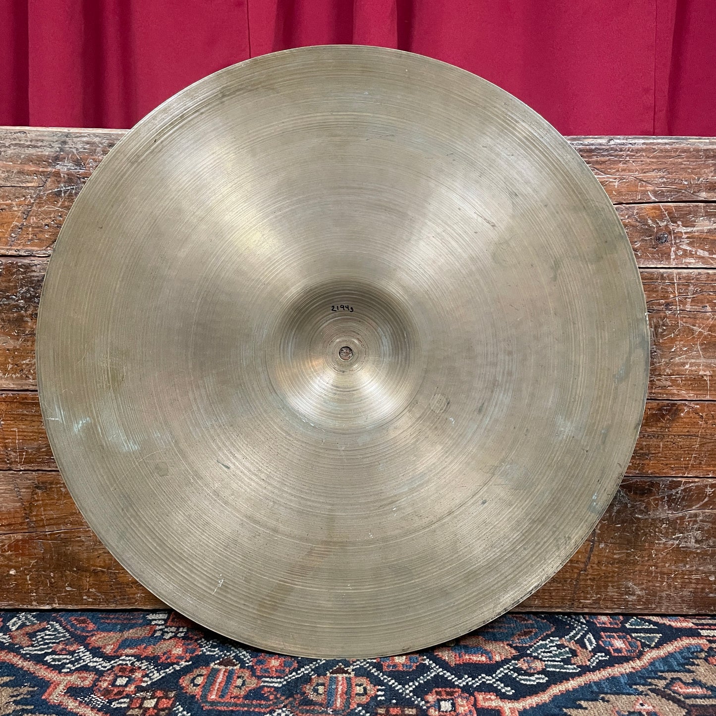 20" Zildjian A 1950s Small Stamp Ride Cymbal 2194g *Video Demo*