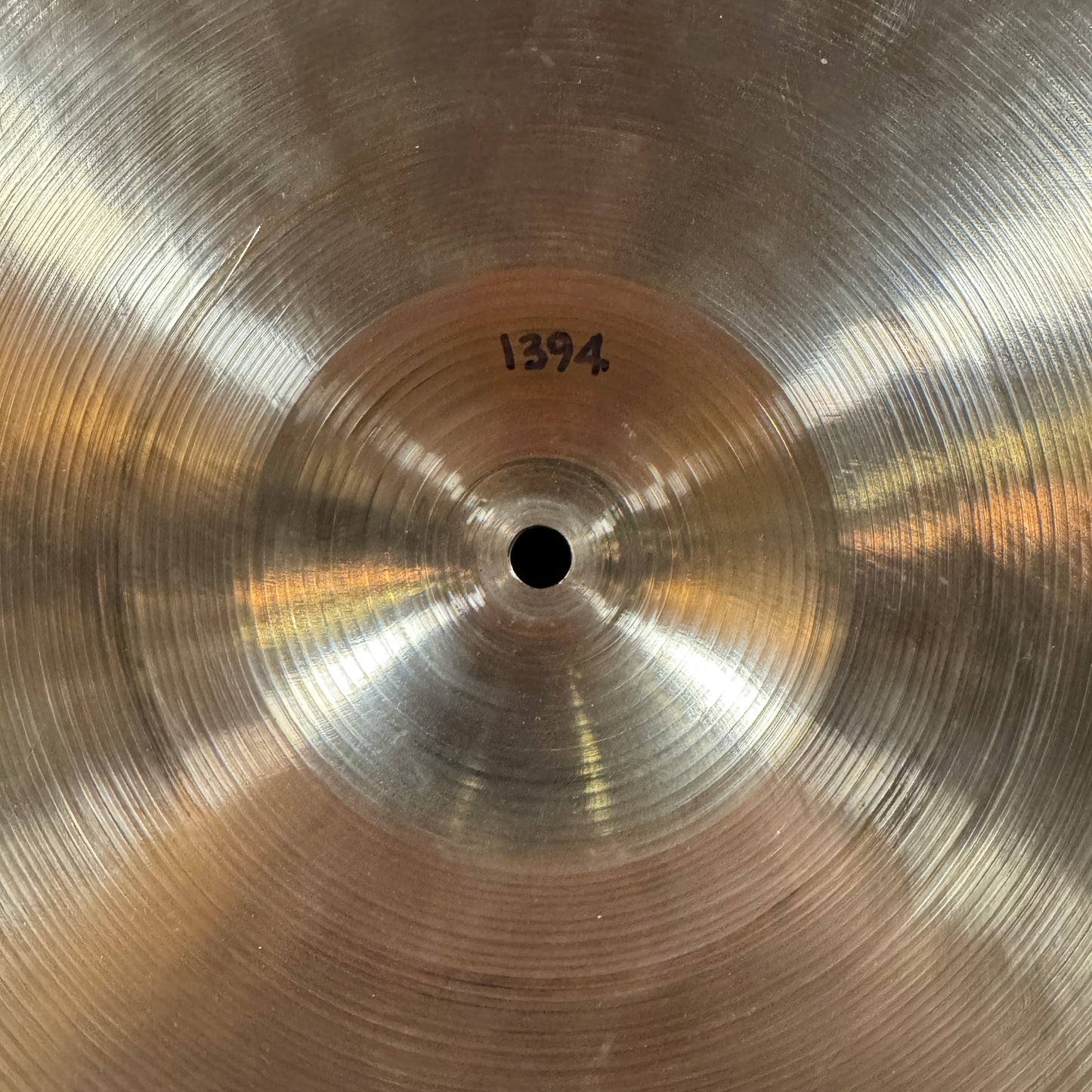 15" Zildjian A 1940s-1950s Trans Stamp Hi-Hat Cymbal Pair 1394g/1452g *Video Demo*