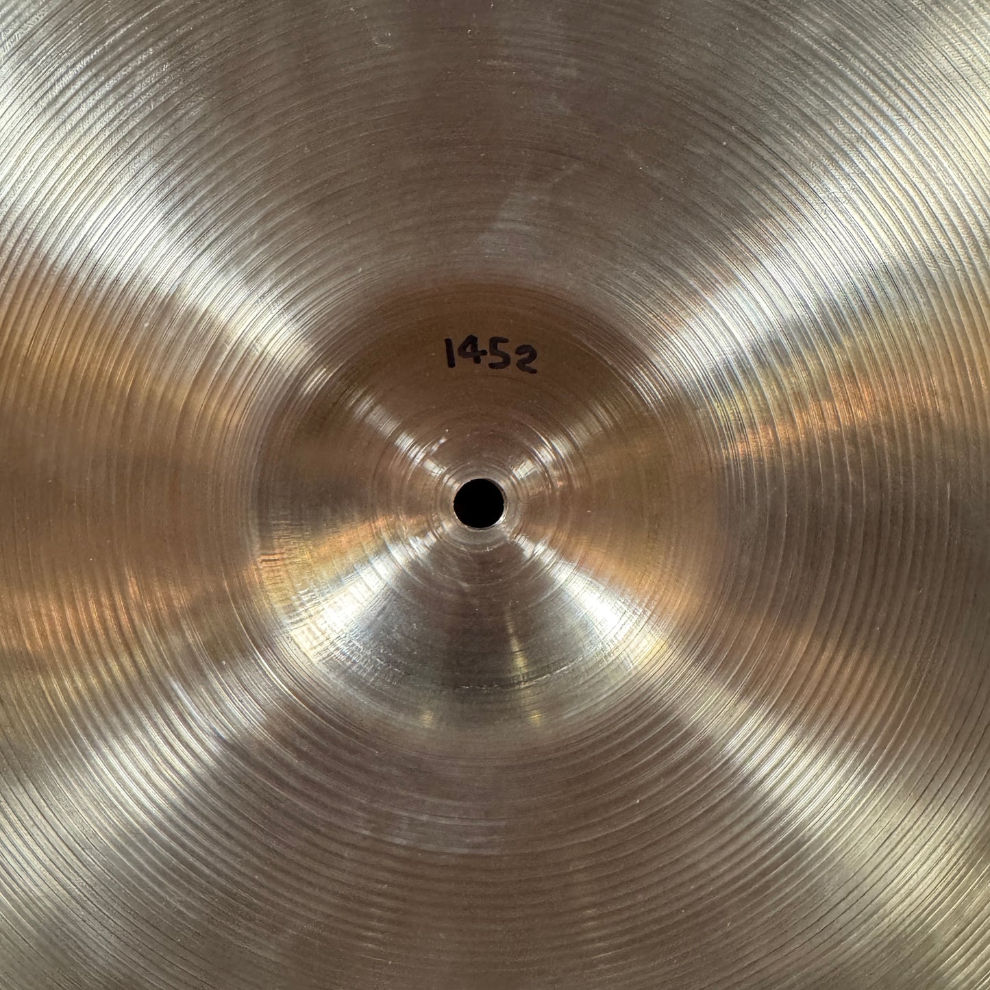 15" Zildjian A 1940s-1950s Trans Stamp Hi-Hat Cymbal Pair 1394g/1452g *Video Demo*