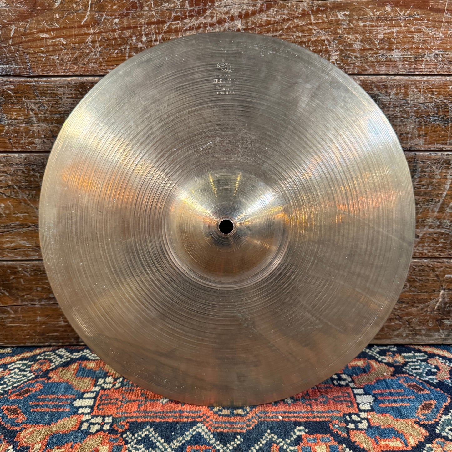 14" Zildjian A 1950s Small Stamp Hi-Hat Cymbal Pair 716g/751g *Video Demo*