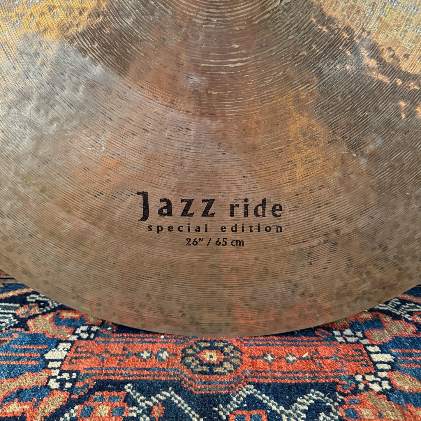 26" Istanbul Agop Special Edition Jazz Ride Cymbal 3004g *Video Demo*