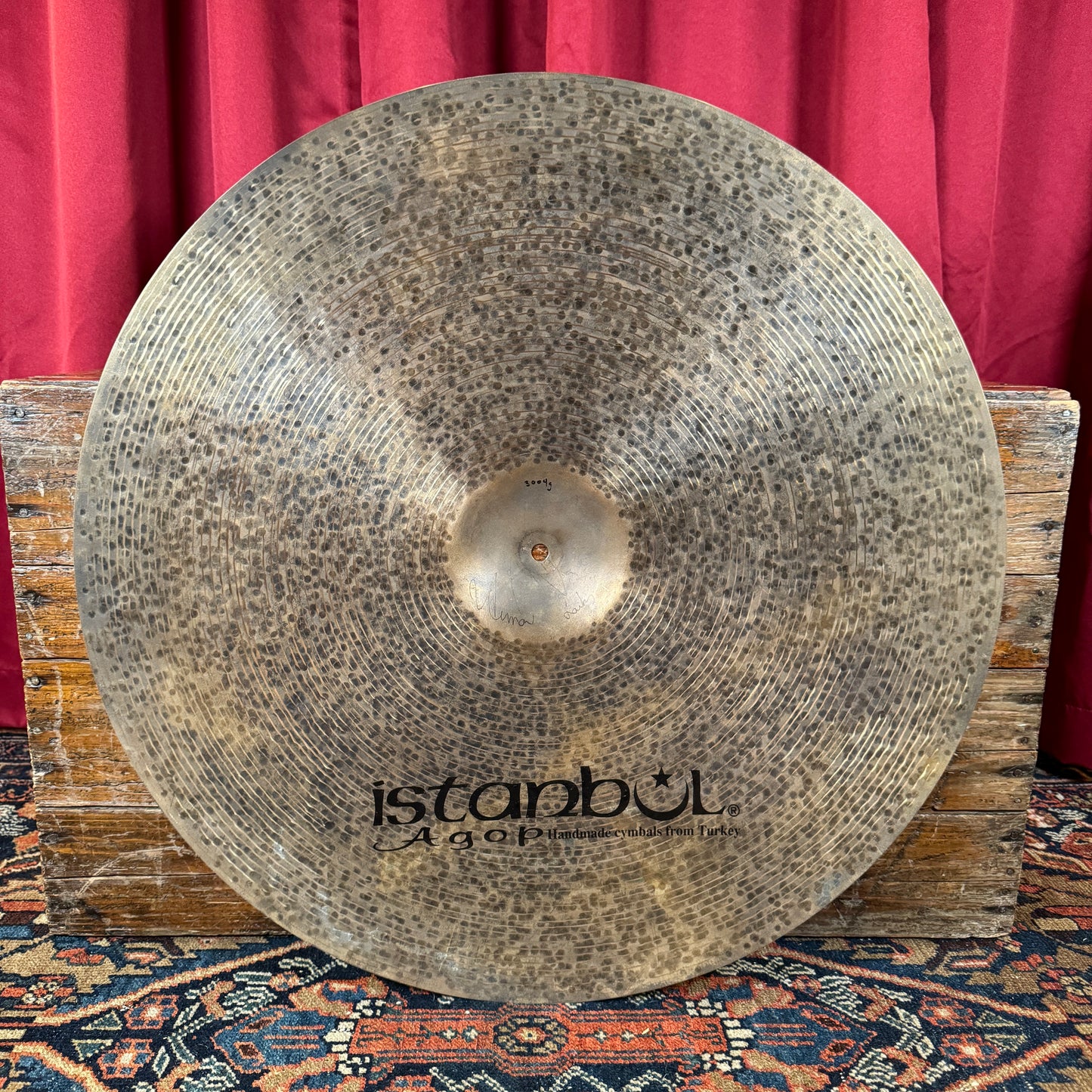 26" Istanbul Agop Special Edition Jazz Ride Cymbal 3004g *Video Demo*