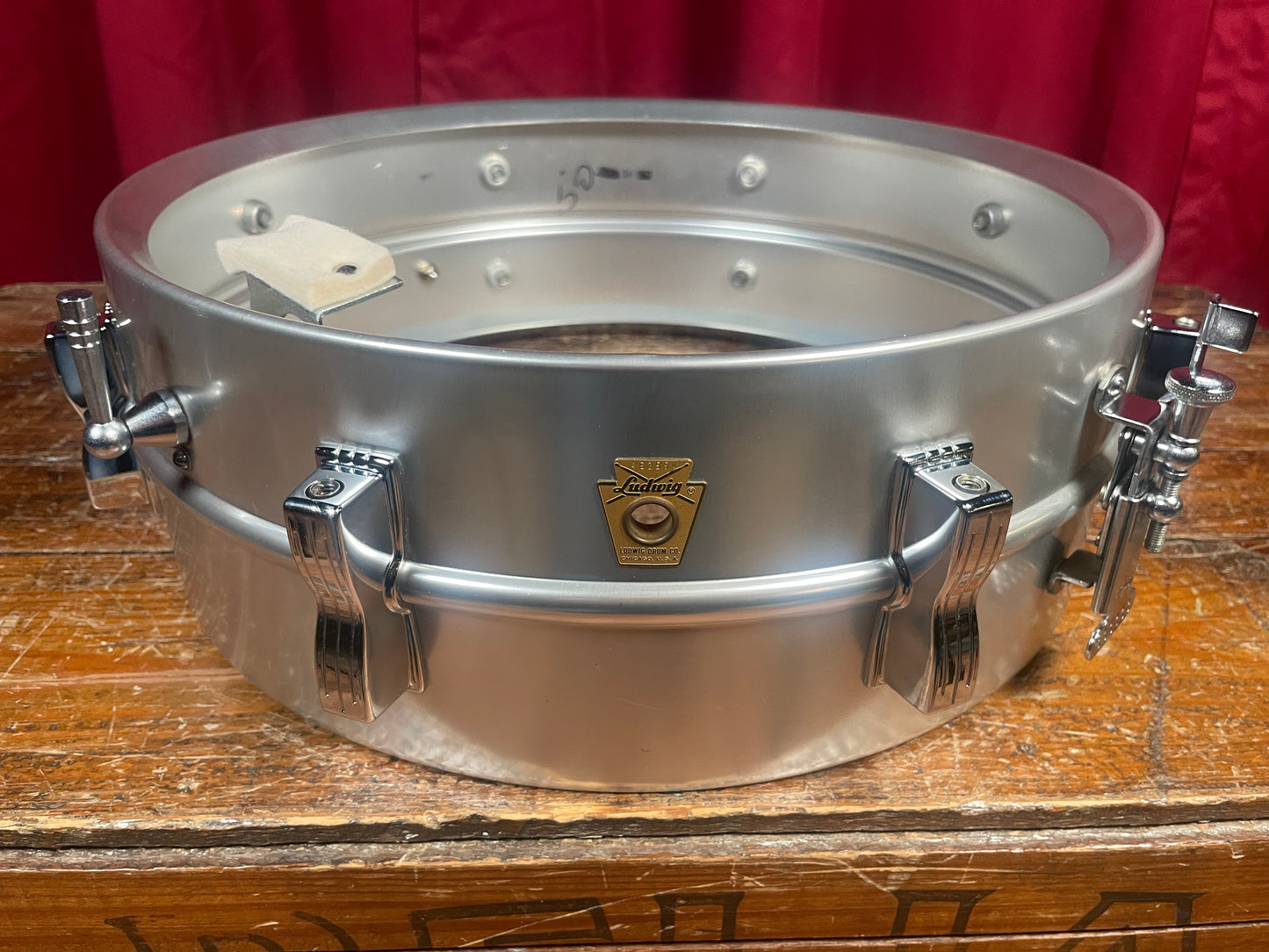 1967 Ludwig 5x14 Acrolite No. 404 Snare Drum