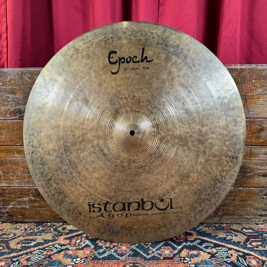 22" Istanbul Agop Epoch Ride Cymbal 2792g *Video Demo*