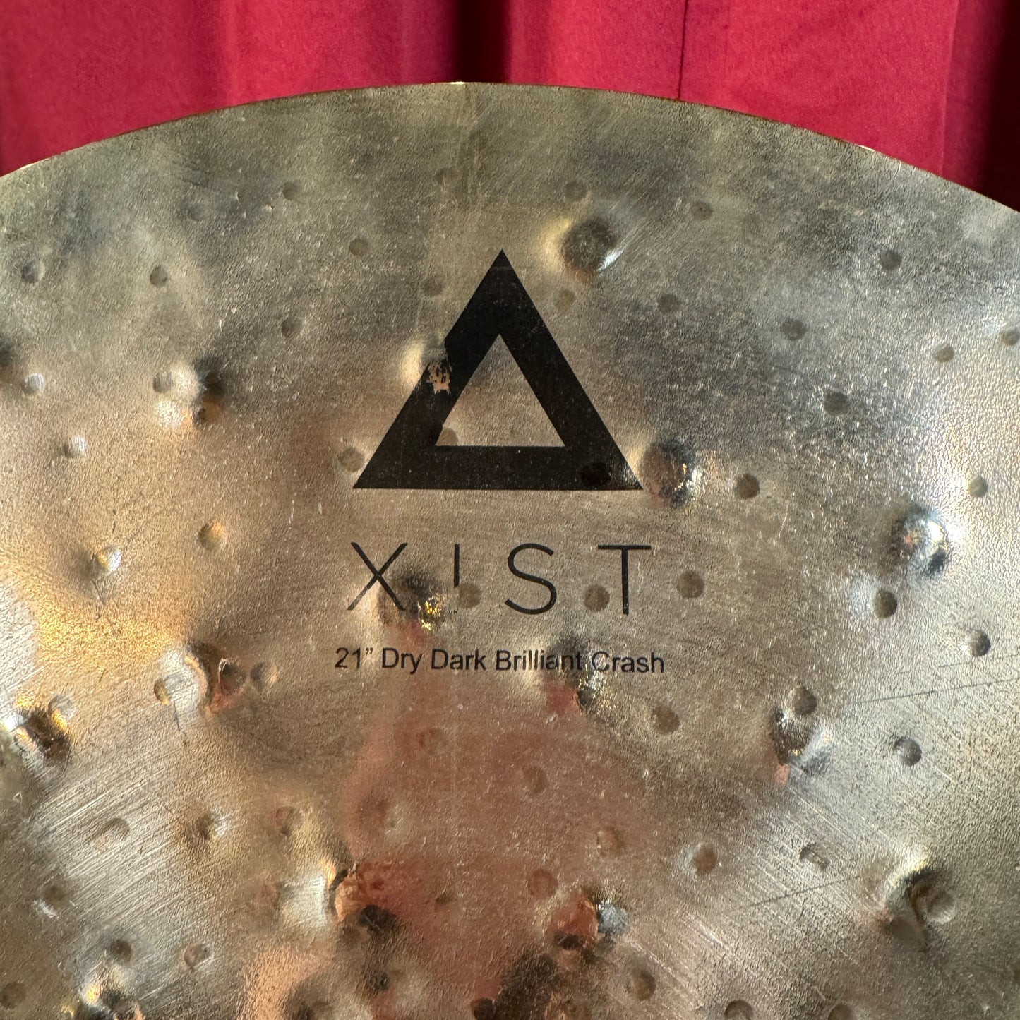 21" Istanbul Agop Xist Dry Dark Brilliant Crash Cymbal 1628g *Video Demo*