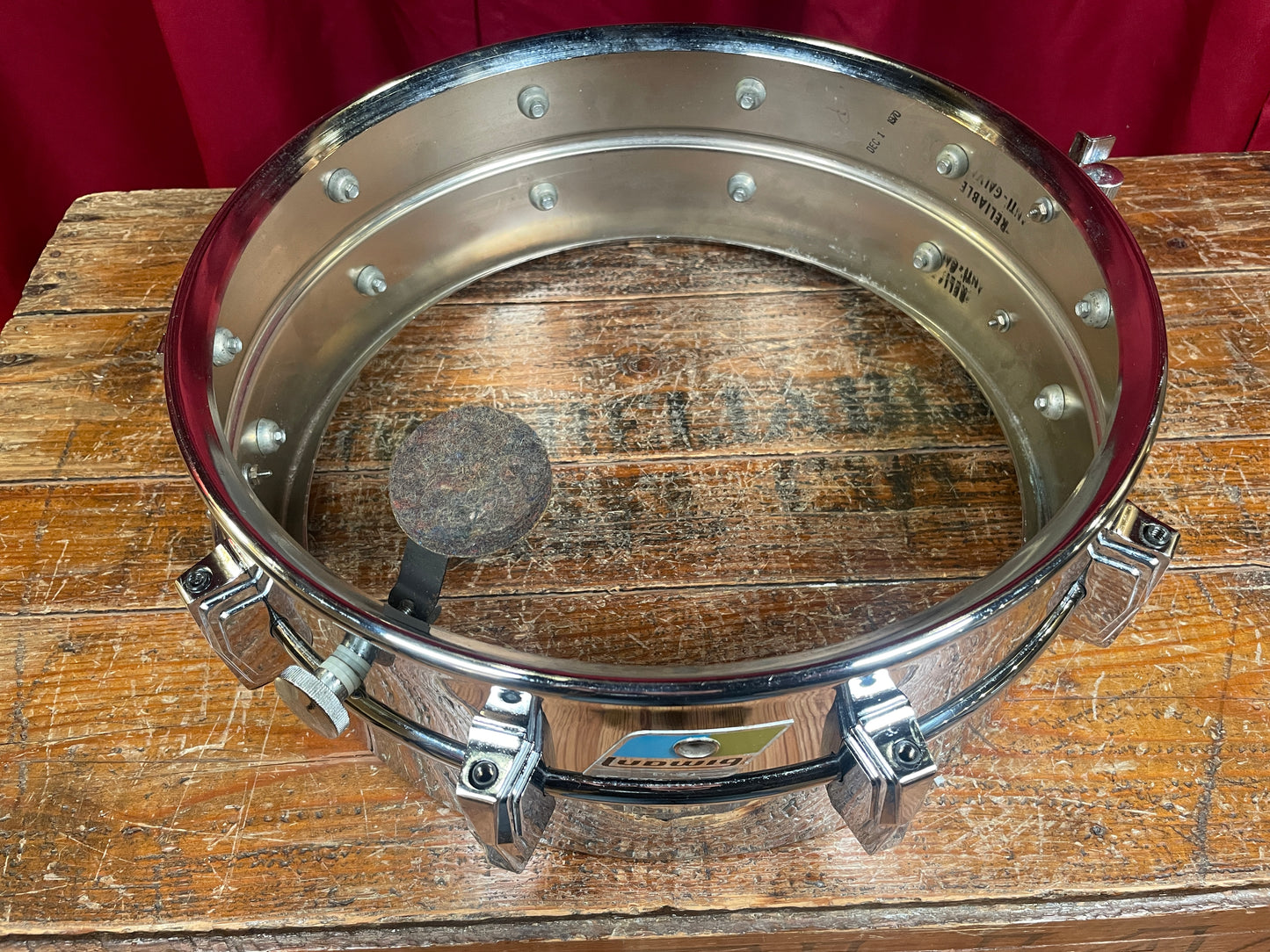 1970 Ludwig 5x14 Supraphonic No. 400 Snare Drum