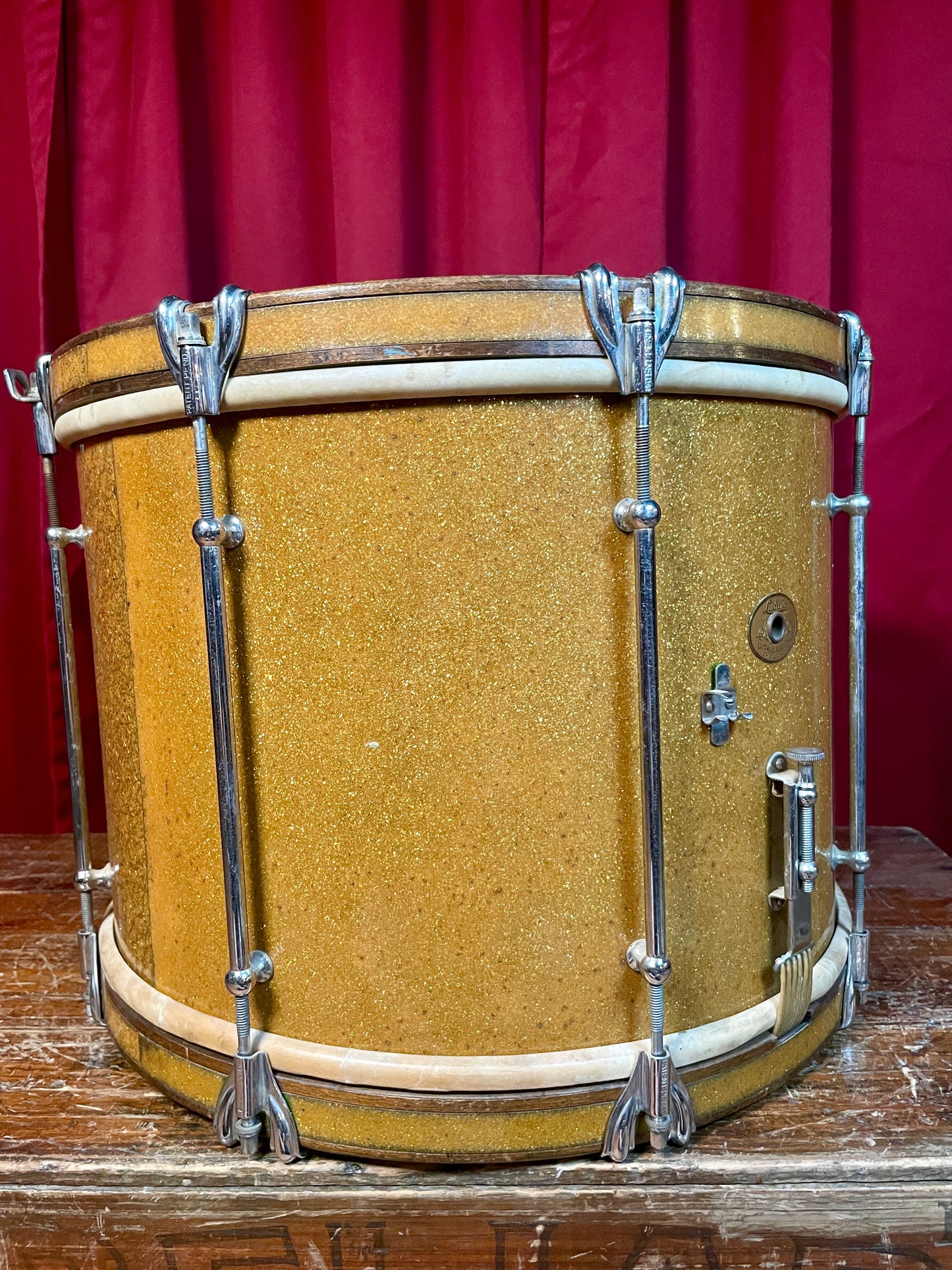 1930s Ludwig 12x16 Salesman Sample Champion Parade No. 239 Snare Drum Rare