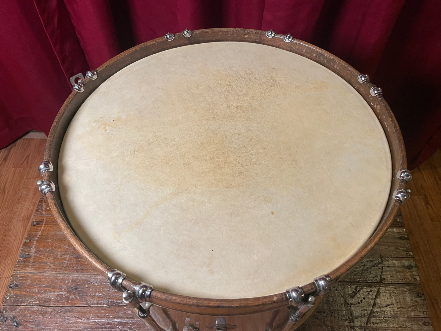 1930s Ludwig 12x16 Salesman Sample Champion Parade No. 239 Snare Drum Rare