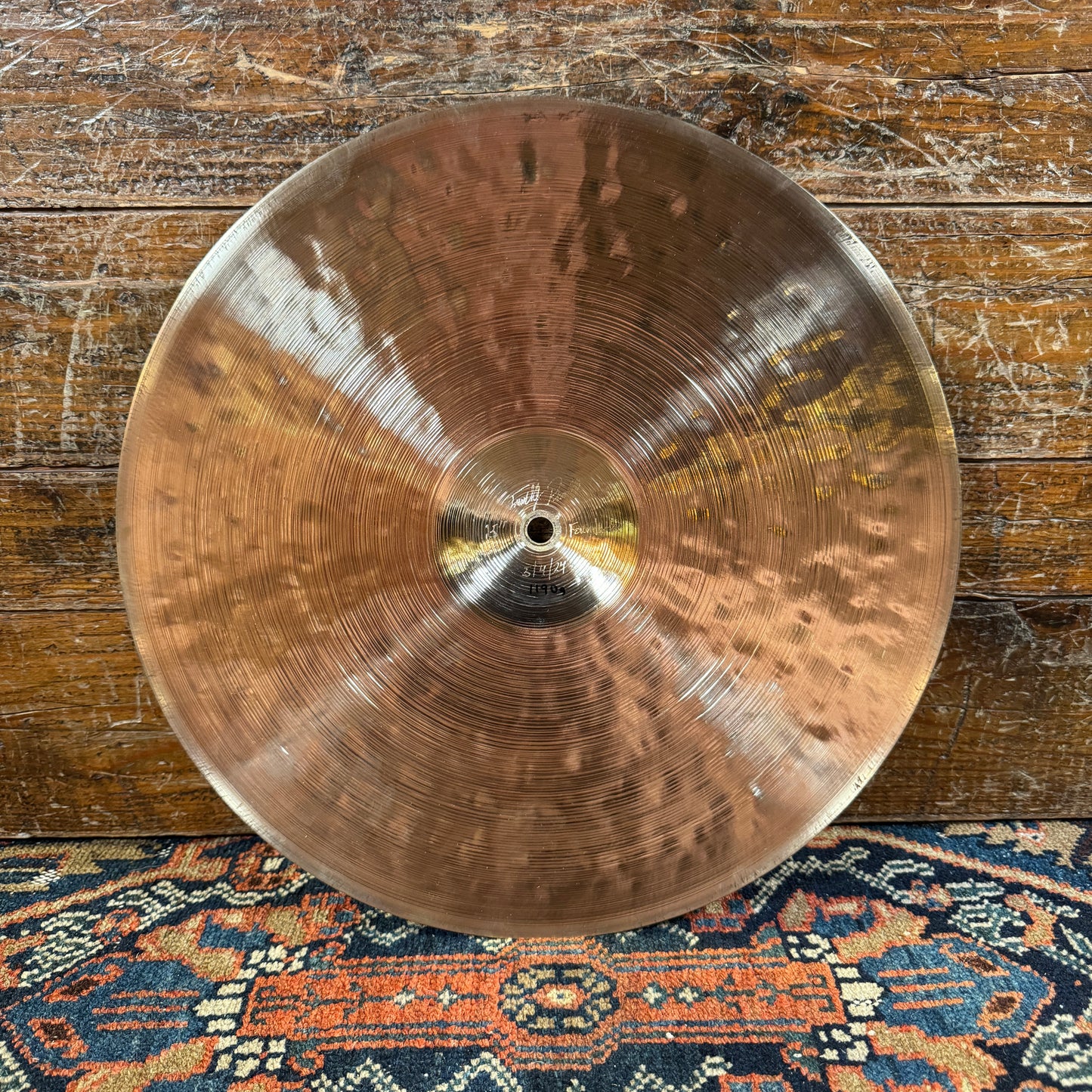 15" Timothy Roberts Foundation Hi-Hat Cymbal Pair 1012g/1190g *Video Demo*