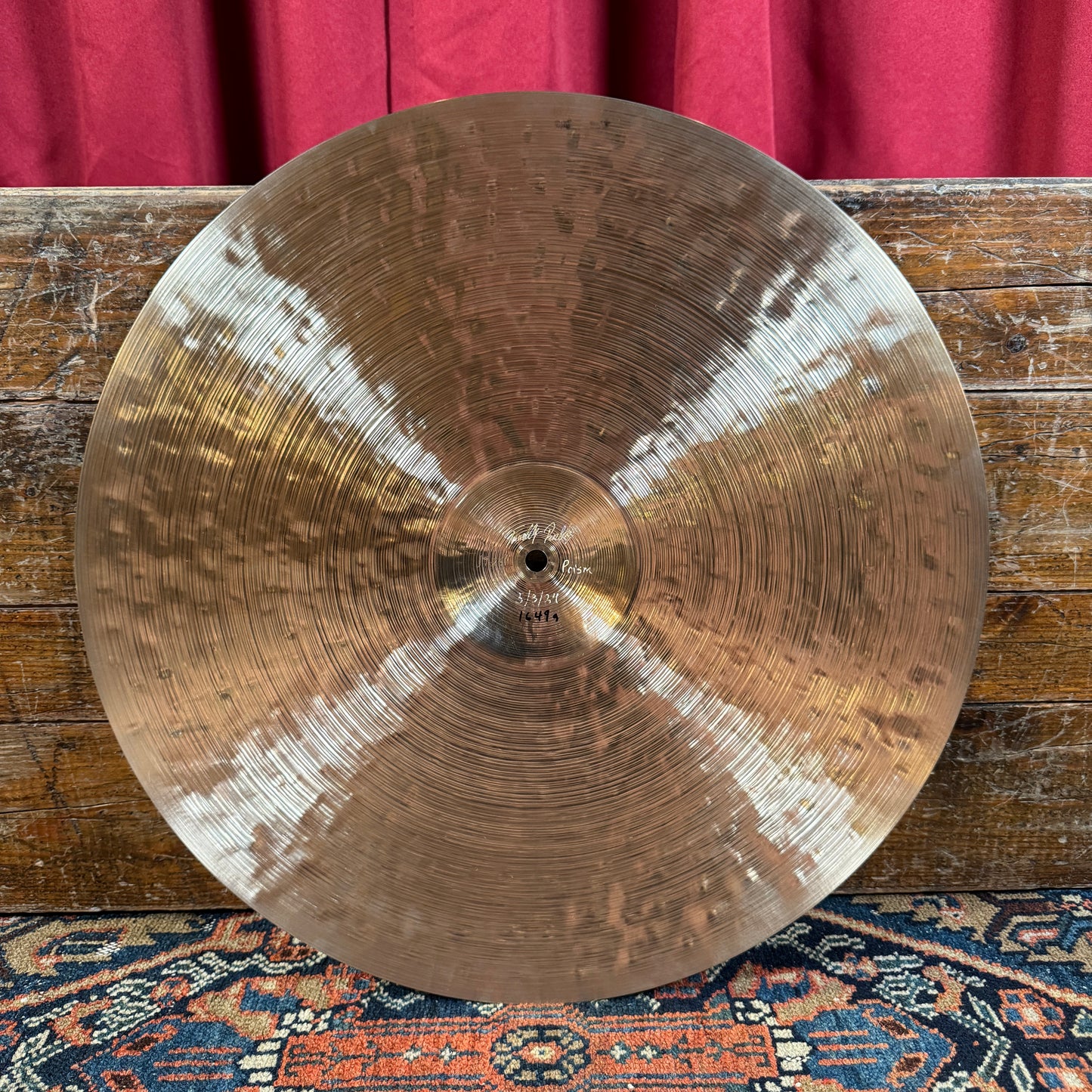 19.25" Timothy Roberts Prism Ride Cymbal 1649g *Video Demo*