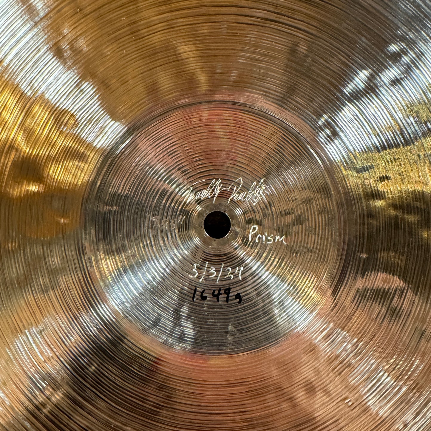 19.25" Timothy Roberts Prism Ride Cymbal 1649g *Video Demo*