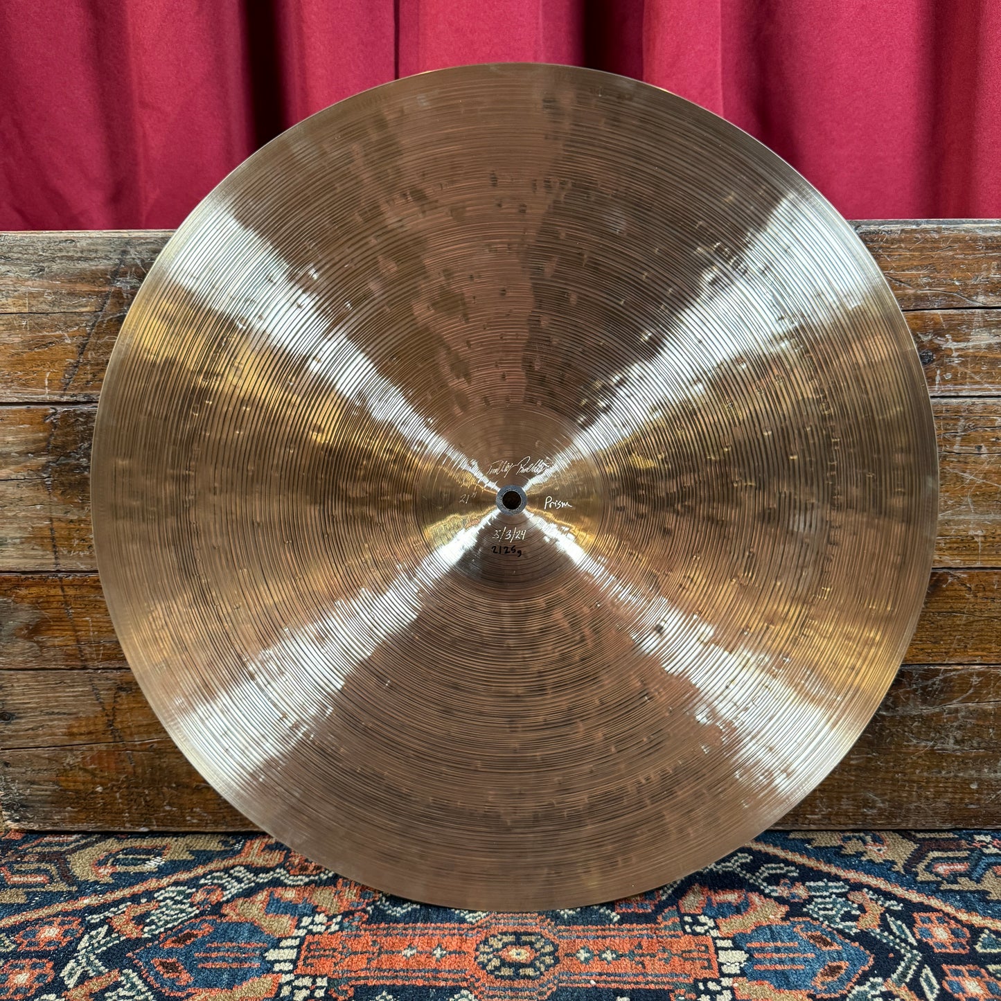 21" Timothy Roberts Prism Ride Cymbal 2125g *Video Demo*