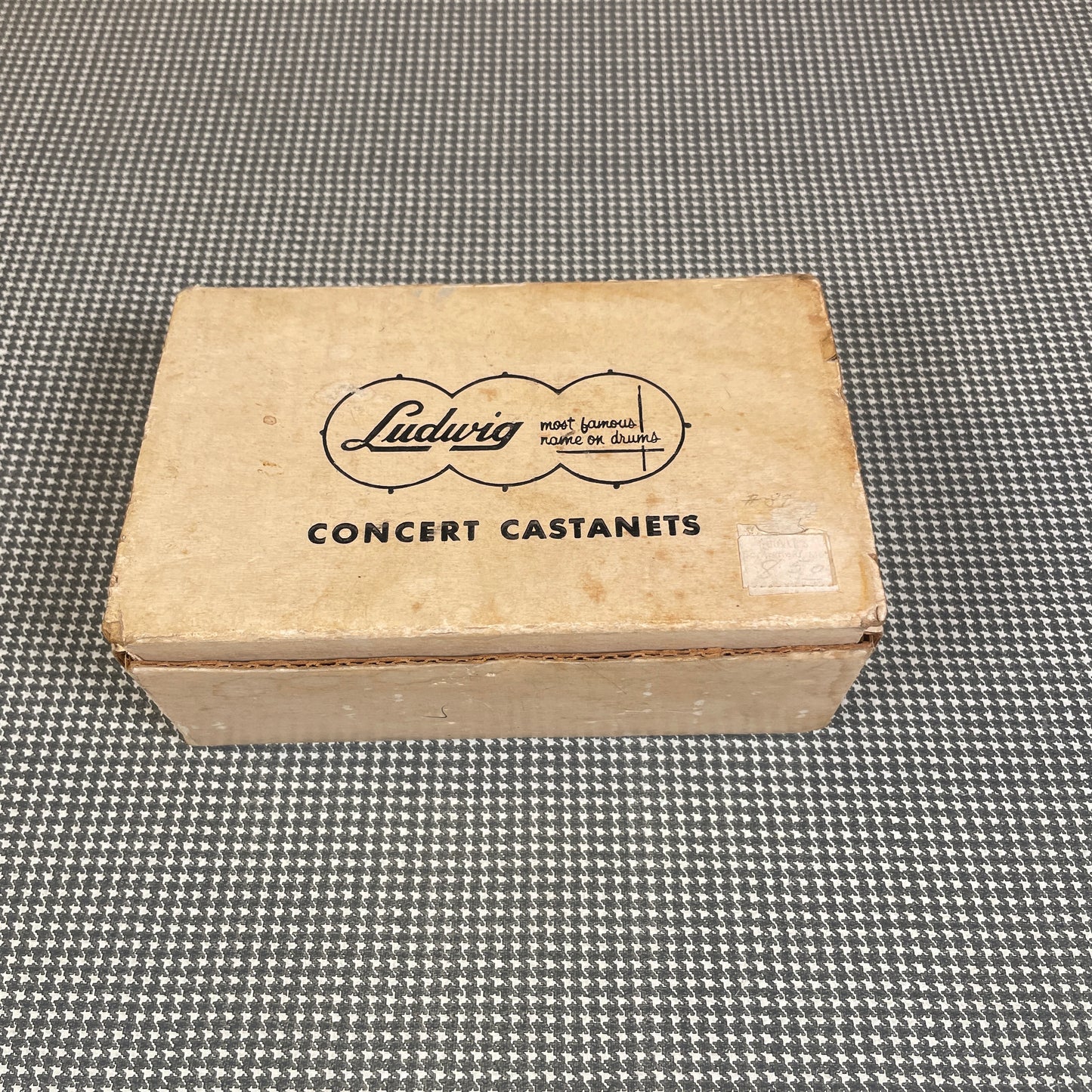 1960s Ludwig Concert Castanets No. 89 Bakelite NOS Original Box