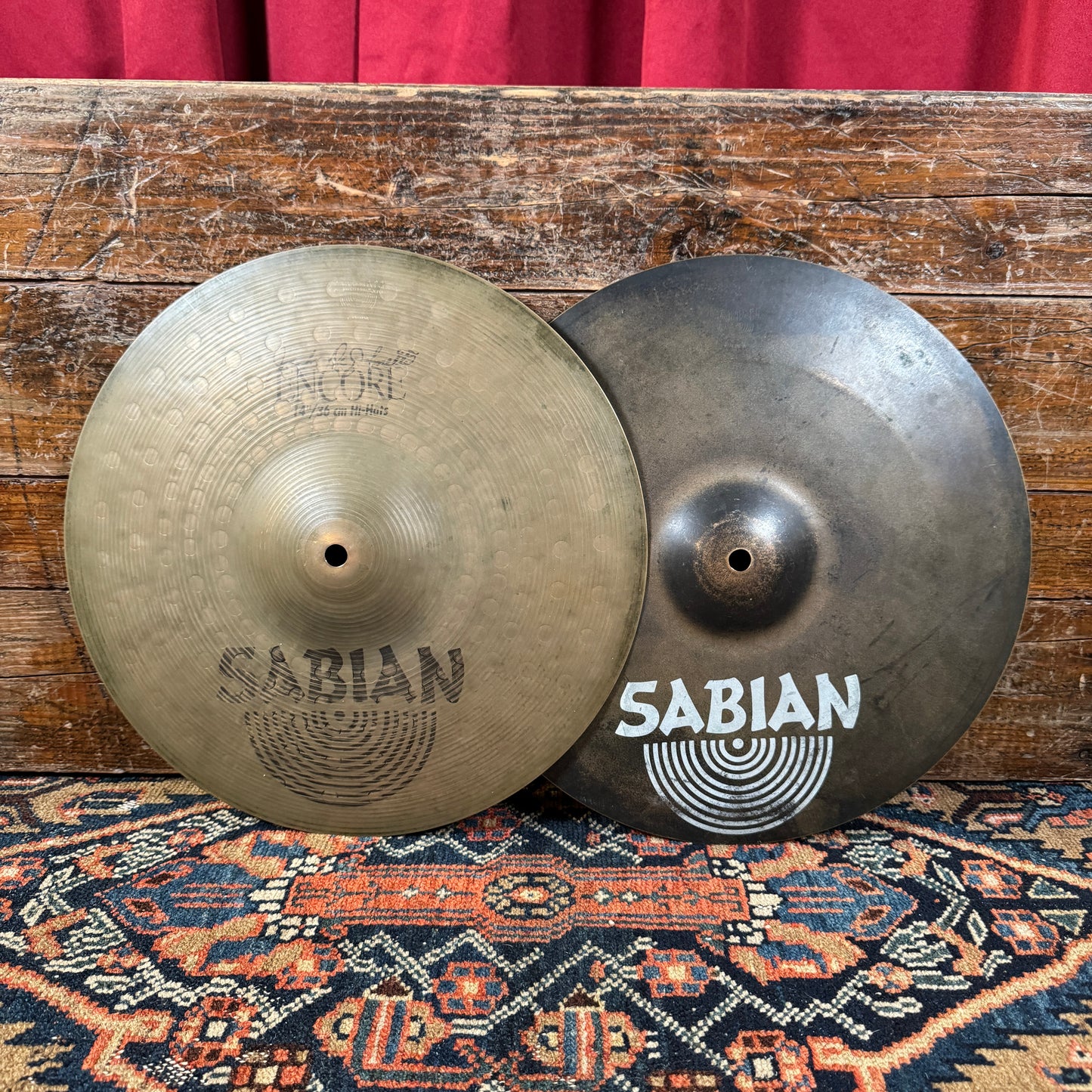 14" Sabian Signature Jack DeJohnette Encore Hi-Hat Cymbal Pair 1050g/1590g *Video Demo*