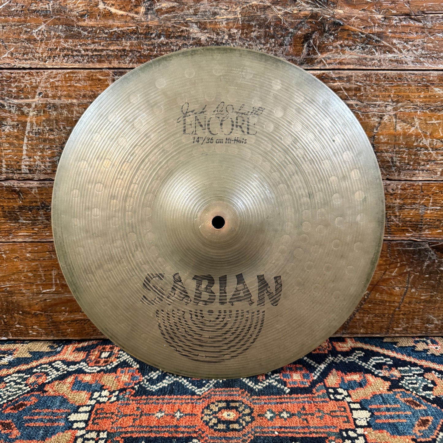 14" Sabian Signature Jack DeJohnette Encore Hi-Hat Cymbal Pair 1050g/1590g *Video Demo*