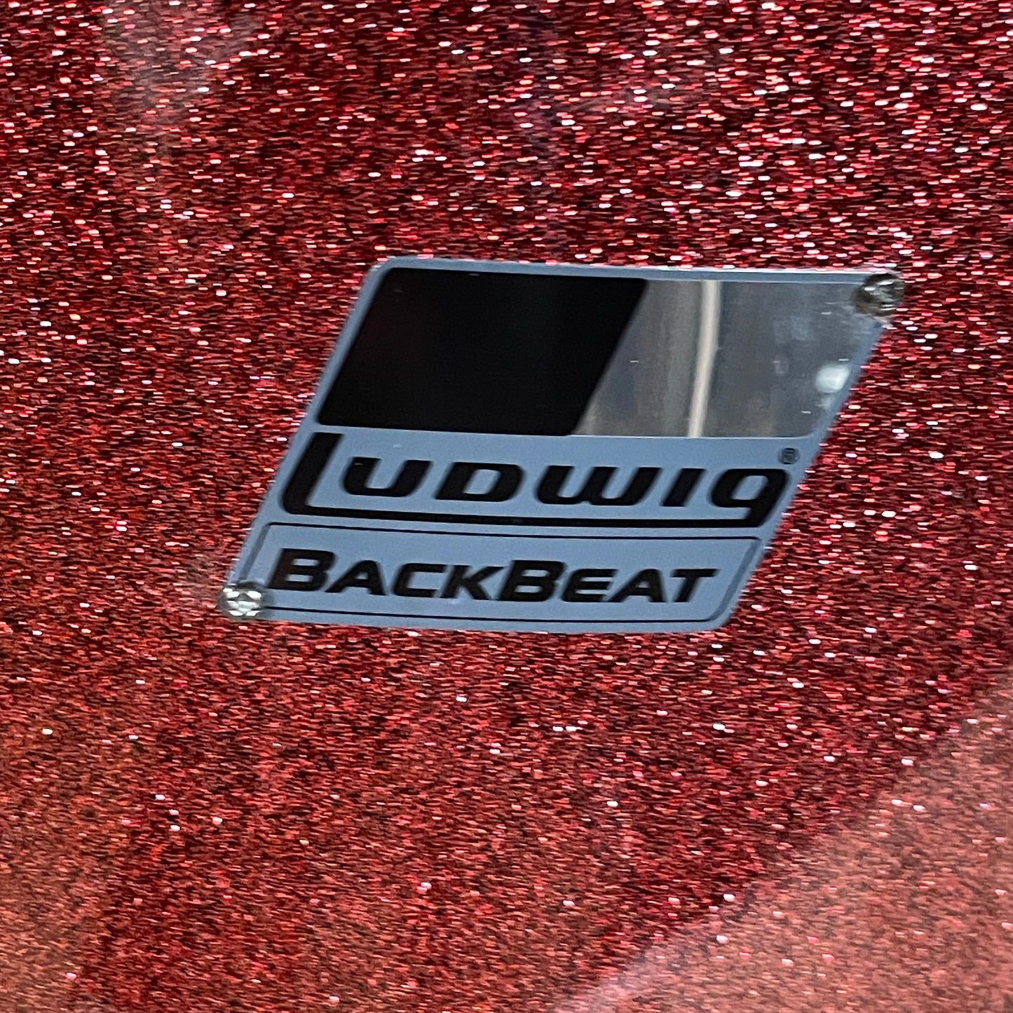 Ludwig BackBeat 16x16 Floor Tom Single Wine Red Sparkle