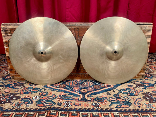 14" Zildjian A 1950s Small Stamp Hi-Hat Cymbal Pair 749g/765g *Video Demo*