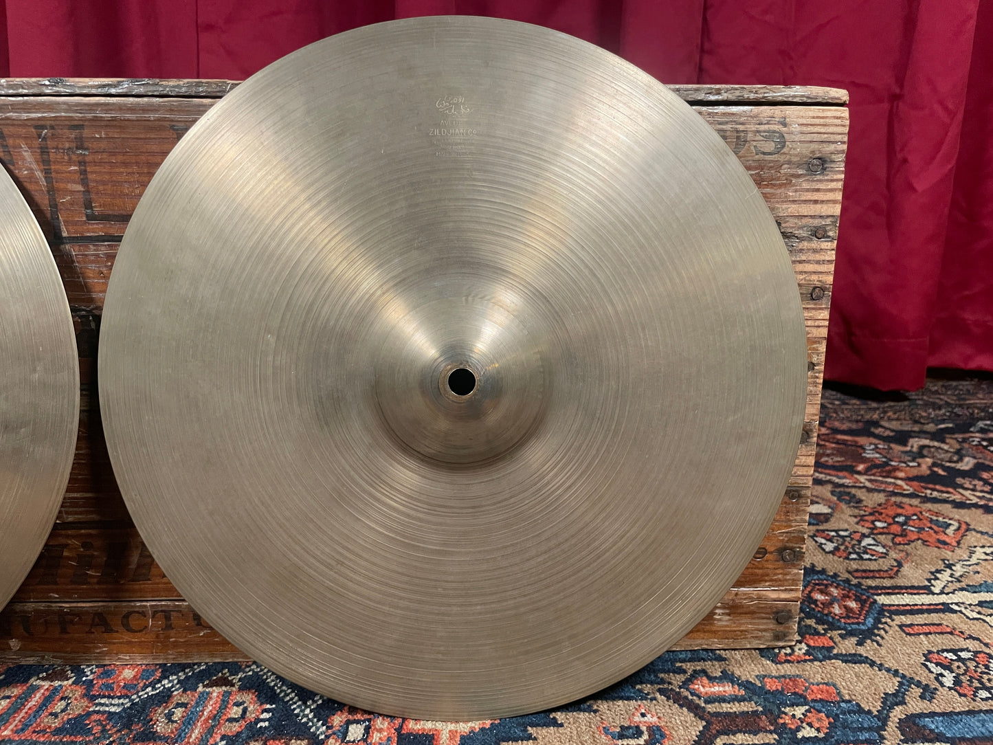 14" Zildjian A 1950s Small Stamp Hi-Hat Cymbal Pair 749g/765g *Video Demo*