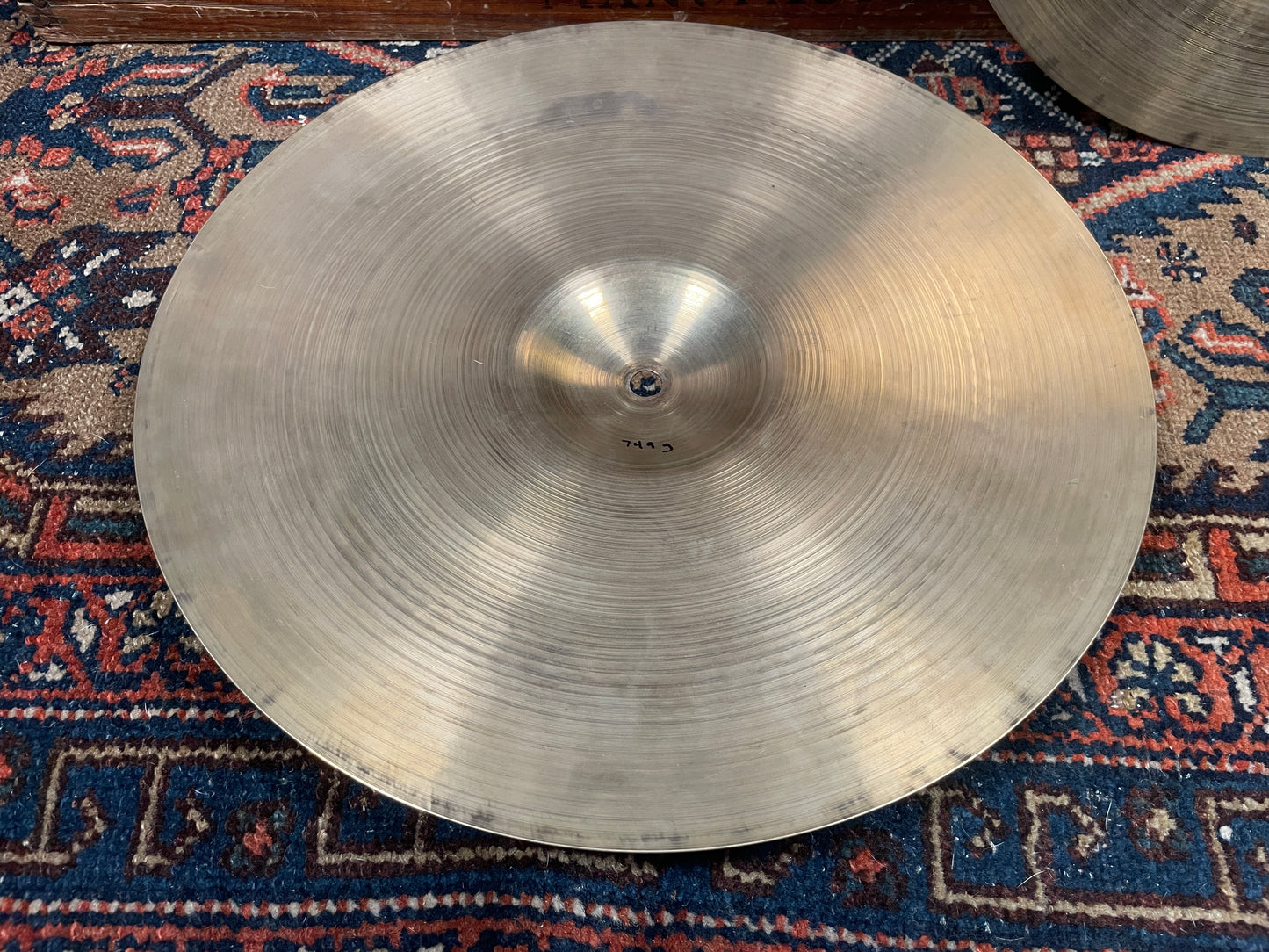 14" Zildjian A 1950s Small Stamp Hi-Hat Cymbal Pair 749g/765g *Video Demo*