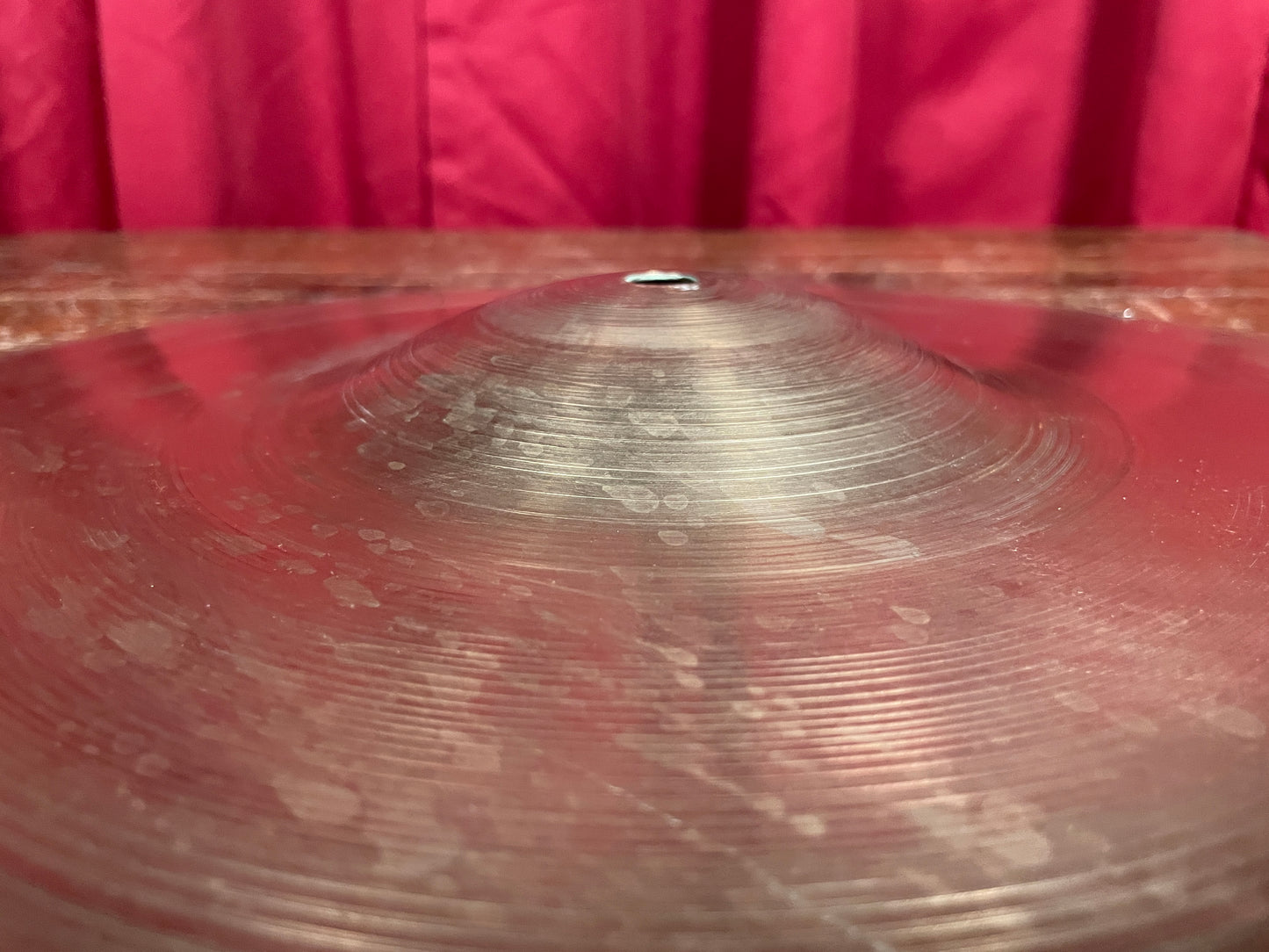 18" Zildjian A 1950s Small Stamp Crash Ride Cymbal w/ Rivets 1551g *Video Demo*