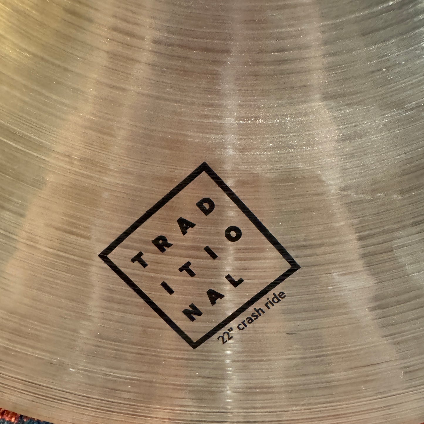 22" Istanbul Agop Traditional Crash Ride Cymbal 2384g *Video Demo*