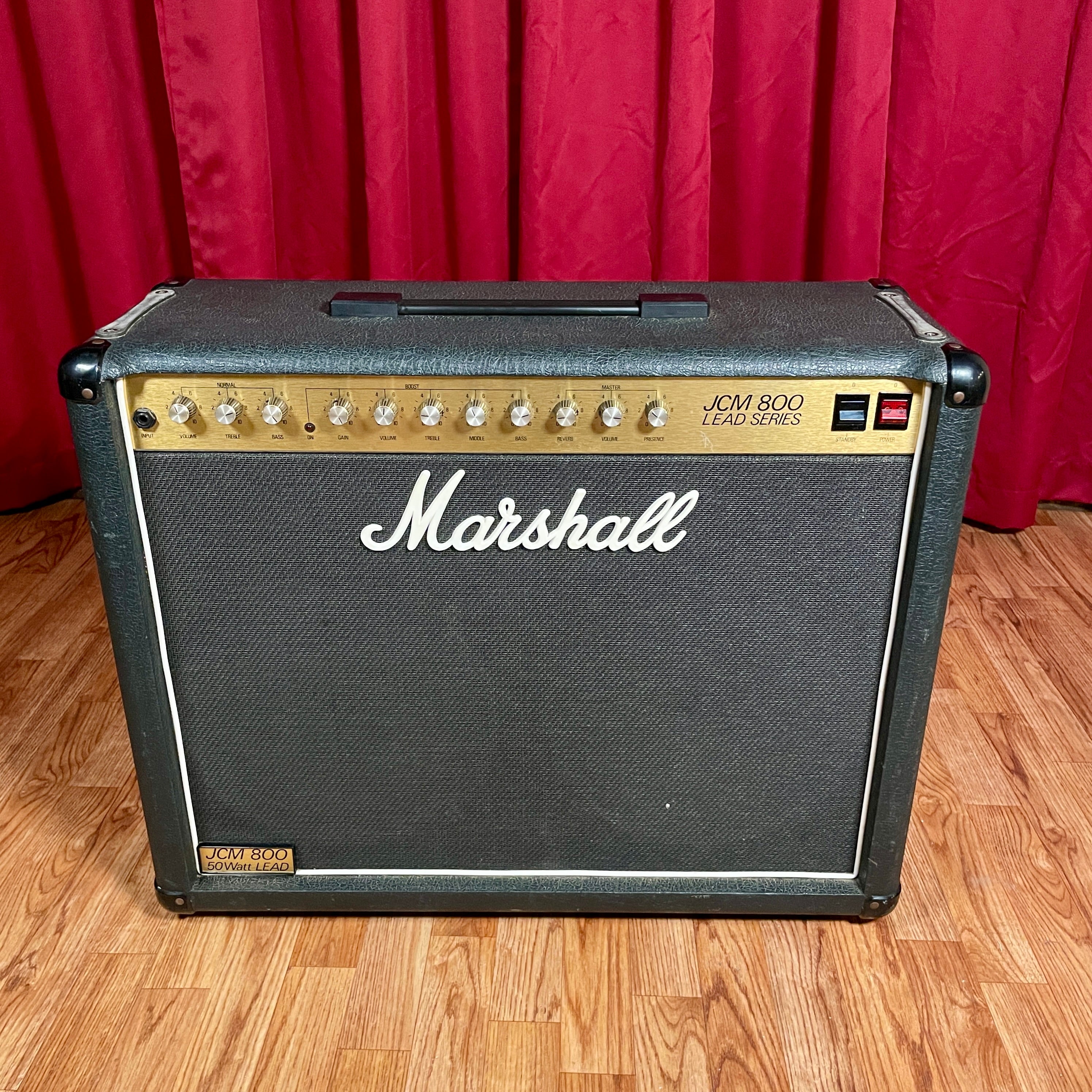 1984 Marshall JCM800 50W Lead 2x12 Tube Combo Amplifier Model 4212