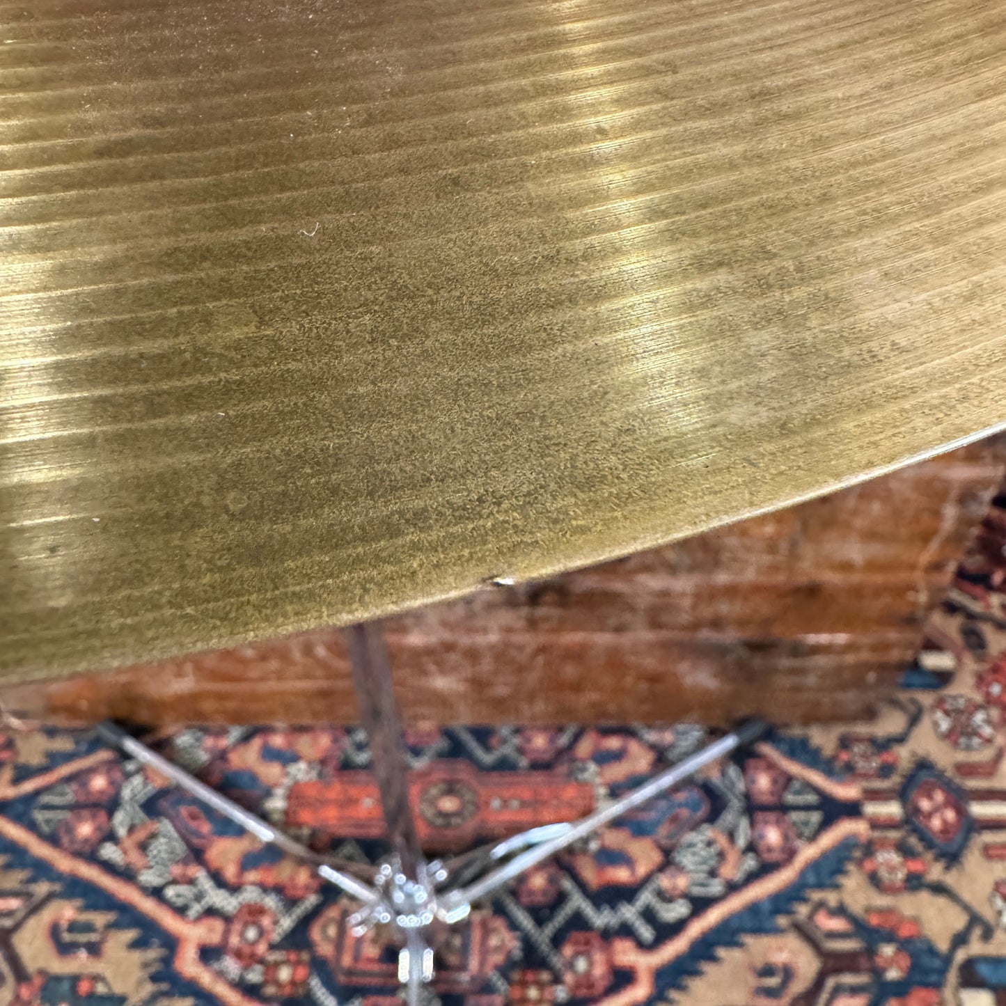 21" Paiste Formula 602 1960s Pre-Serial Ride Cymbal 2485g *Video Demo*