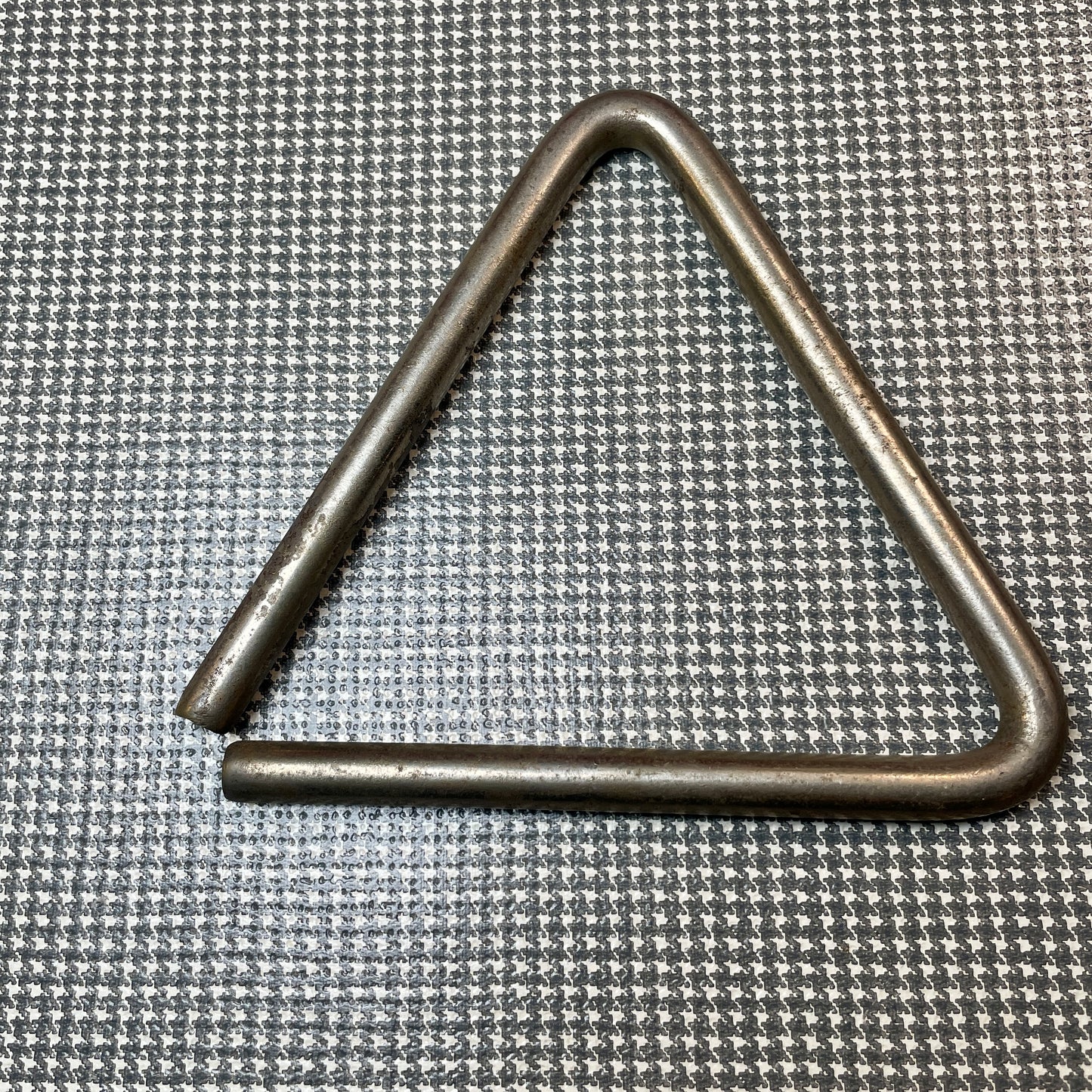 1920s Ludwig 6" Triangle No. 487 Nickel - Rare Find