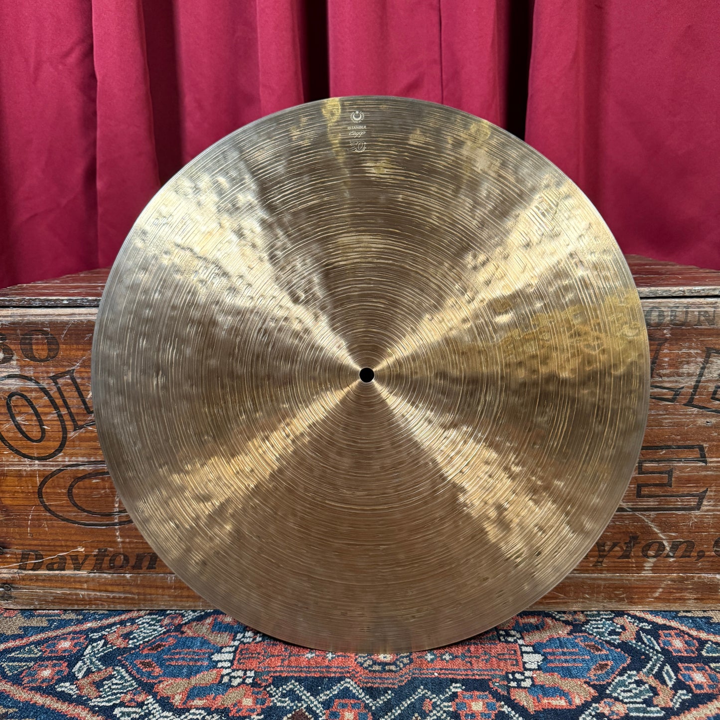 20" Istanbul Agop 30th Anniversary Flat Ride Cymbal 1812g *Video Demo*