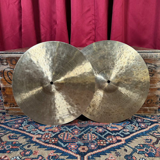 15" Istanbul Agop 30th Anniversary Hi-Hat Cymbal Pair 954g/1176g *Video Demo*