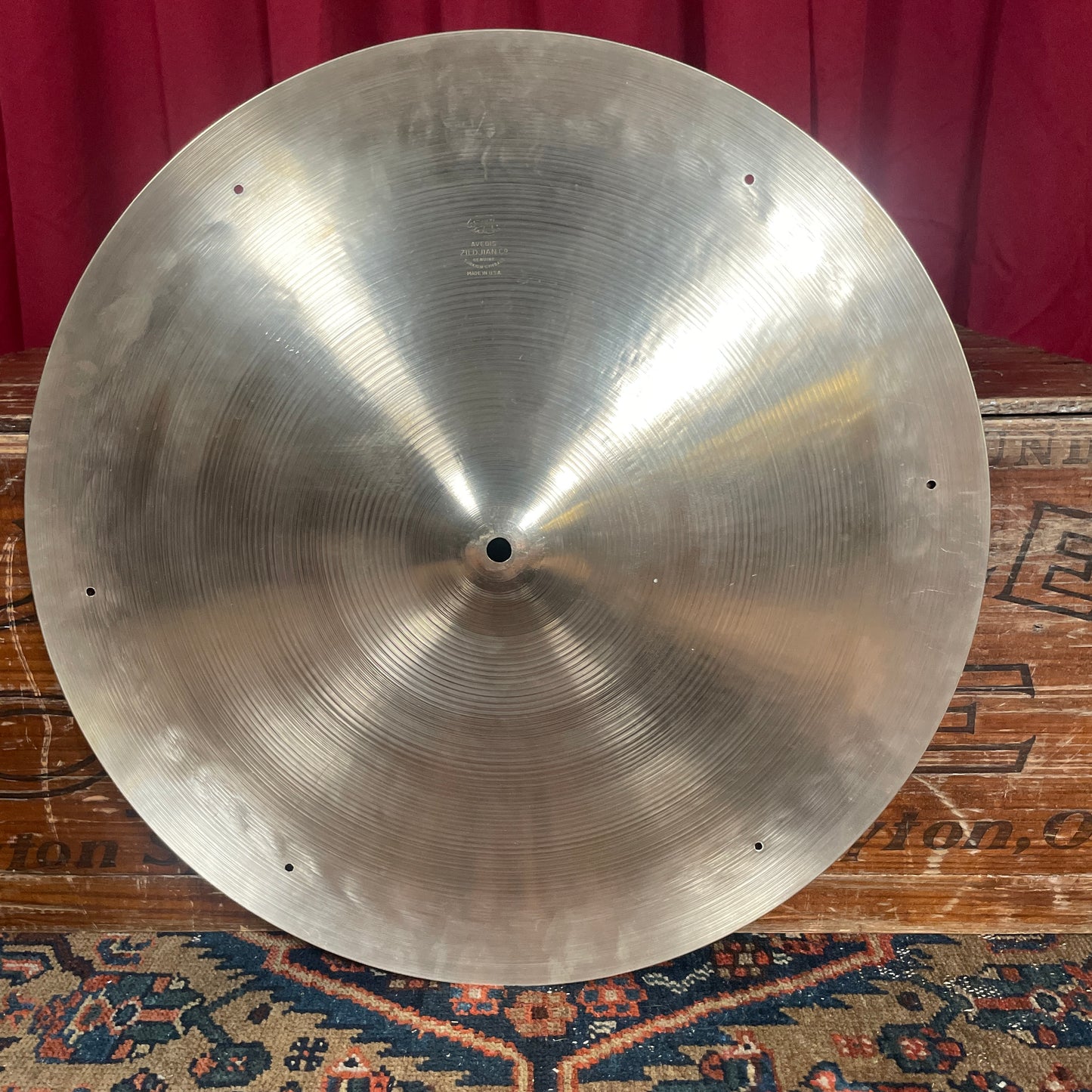 20" Zildjian A 1970s Swish China Cymbal 1698g *Video Demo*