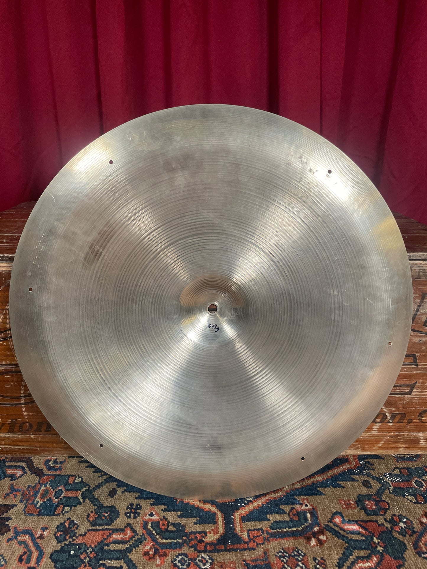 20" Zildjian A 1970s Swish China Cymbal 1698g *Video Demo*