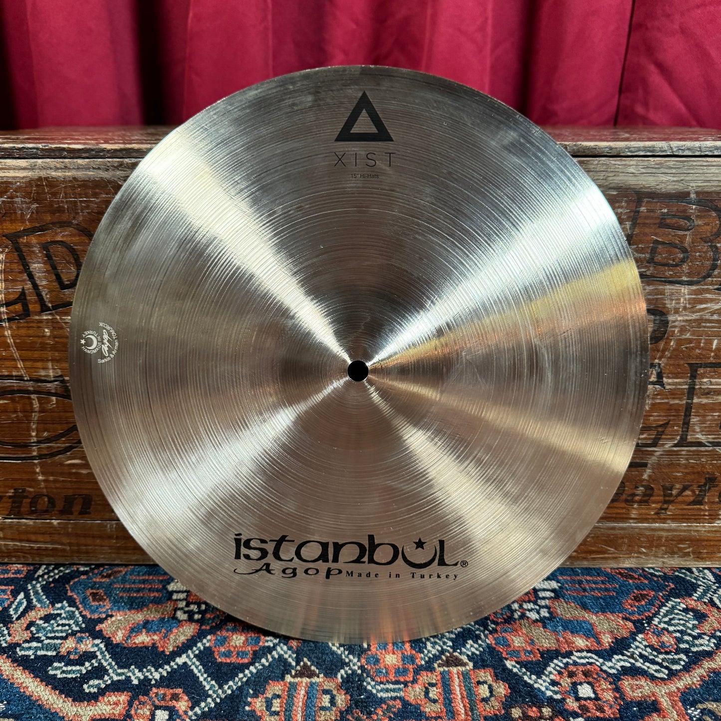 15" Istanbul Agop Xist Natural Hi-Hat Cymbal Pair 1030g/1238g *Video Demo*