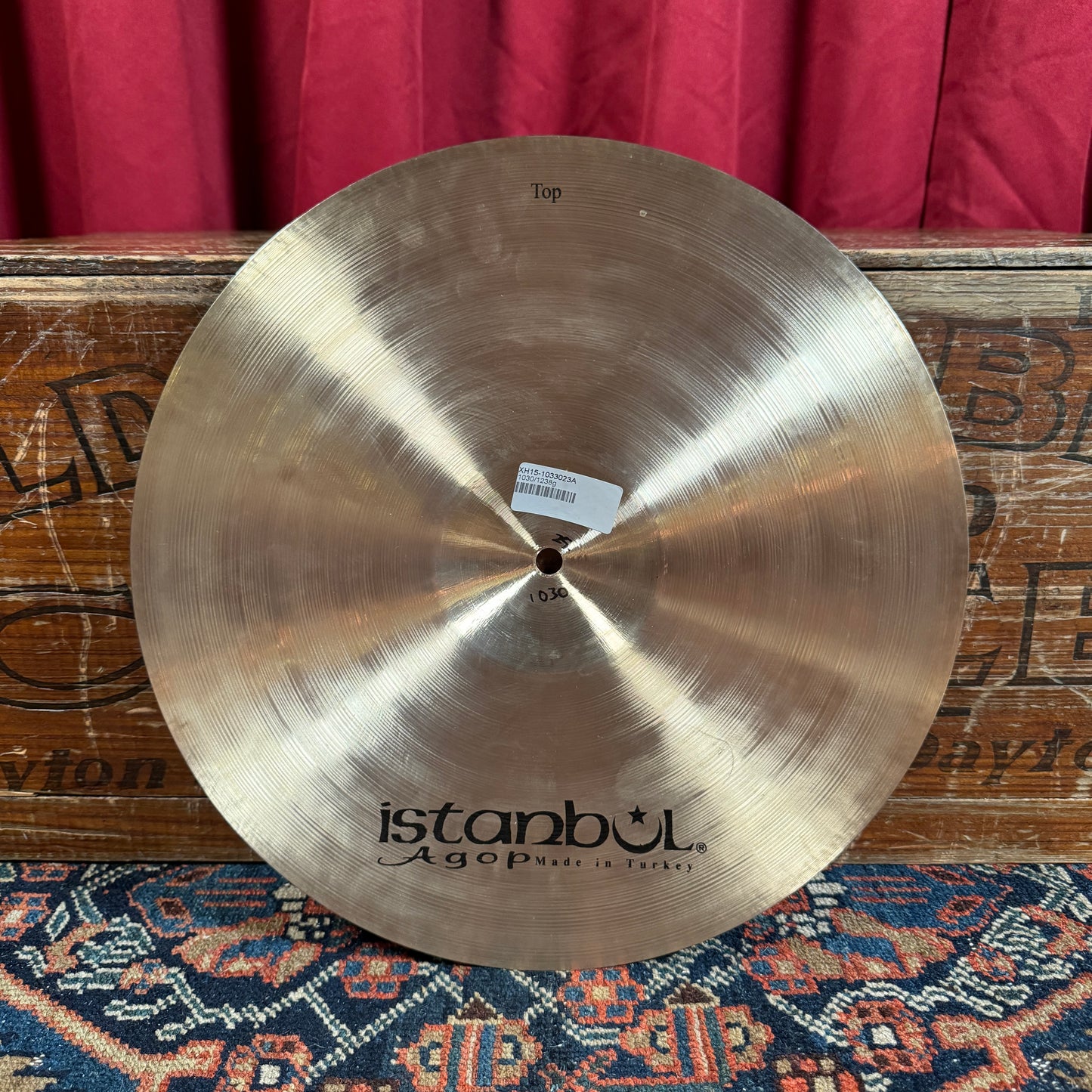 15" Istanbul Agop Xist Natural Hi-Hat Cymbal Pair 1030g/1238g *Video Demo*