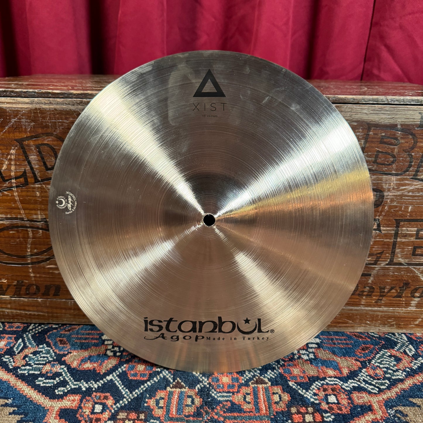 15" Istanbul Agop Xist Natural Hi-Hat Cymbal Pair 1030g/1238g *Video Demo*