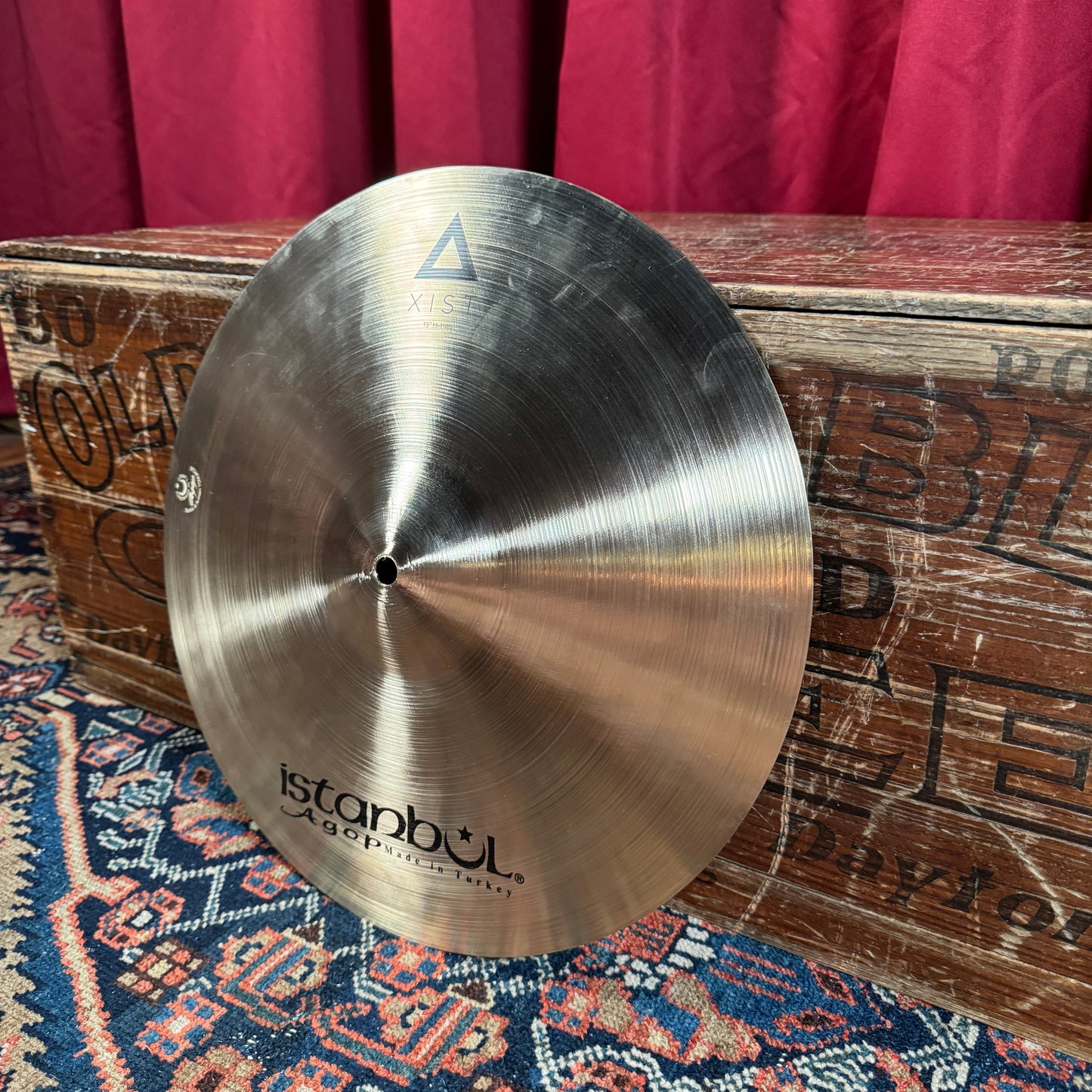 15" Istanbul Agop Xist Natural Hi-Hat Cymbal Pair 1030g/1238g *Video Demo*