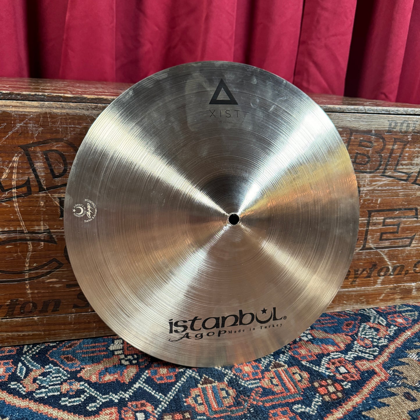 15" Istanbul Agop Xist Natural Hi-Hat Cymbal Pair 1030g/1238g *Video Demo*