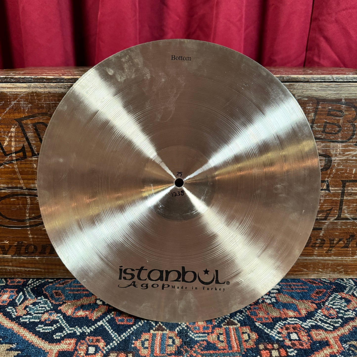 15" Istanbul Agop Xist Natural Hi-Hat Cymbal Pair 1030g/1238g *Video Demo*