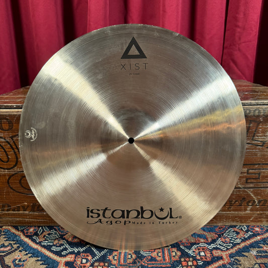 20" Istanbul Agop Xist Natural Crash Cymbal 1718g *Video Demo*