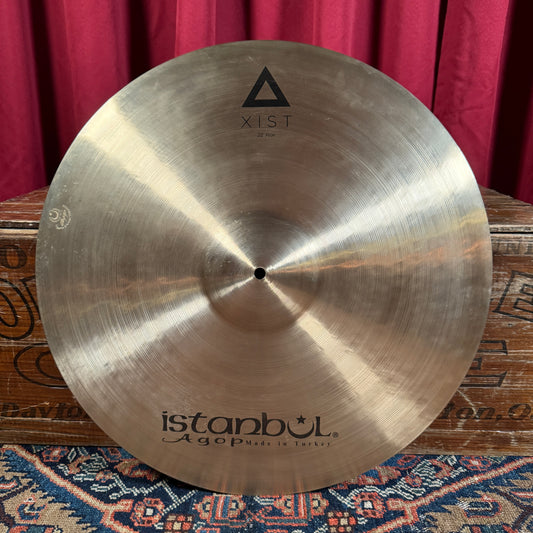 22" Istanbul Agop Xist Natural Ride Cymbal 3114g *Video Demo*