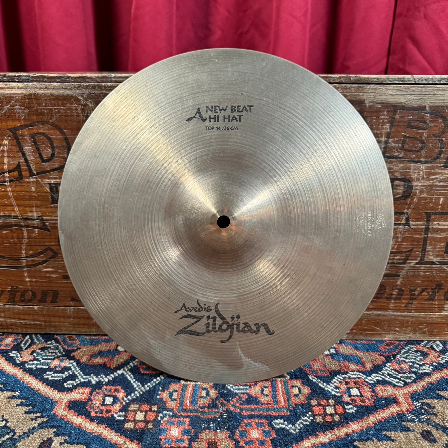 14" Zildjian A New Beat Hi-Hat Cymbal Pair 1082g/1444g *Video Demo*