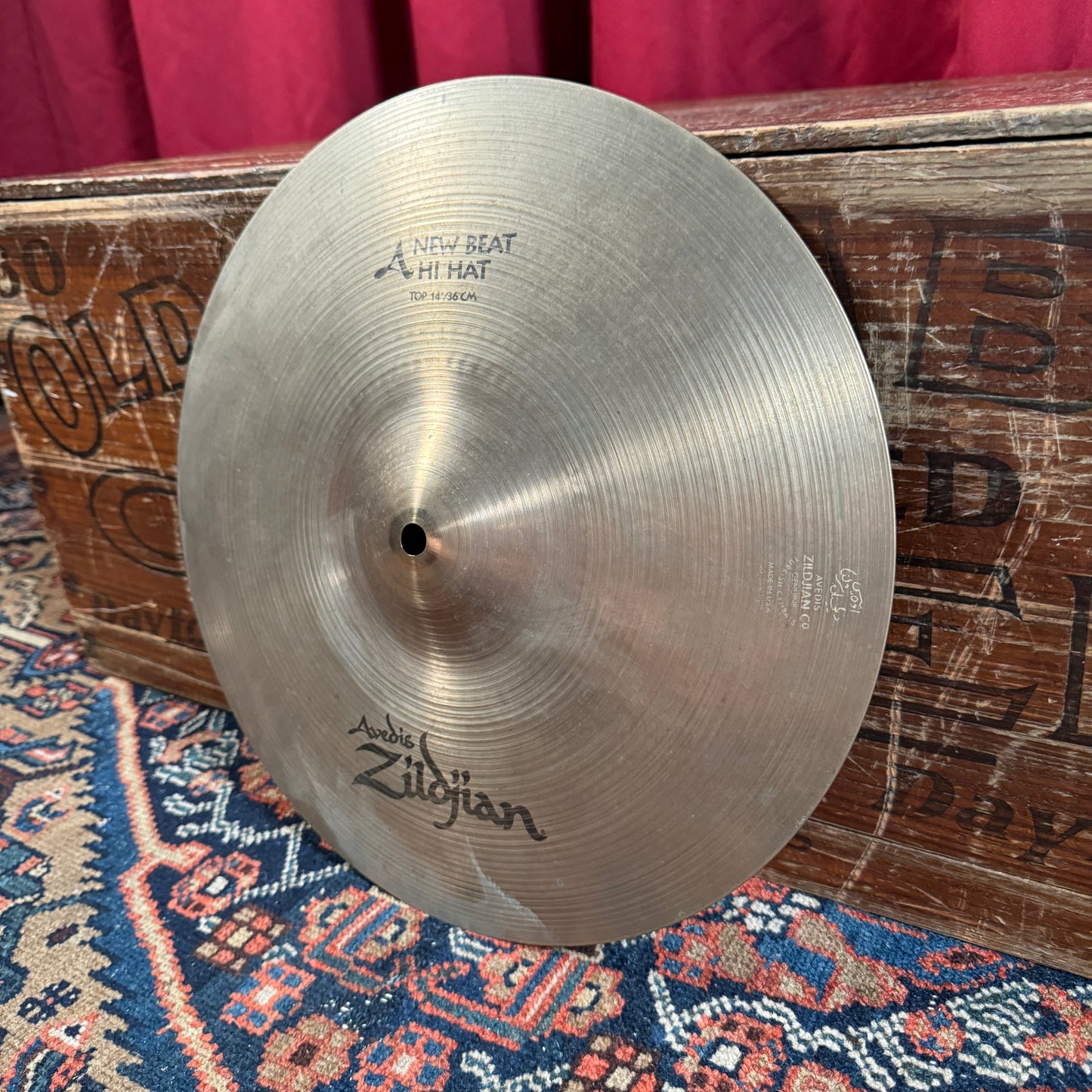 14" Zildjian A New Beat Hi-Hat Cymbal Pair 1082g/1444g *Video Demo*