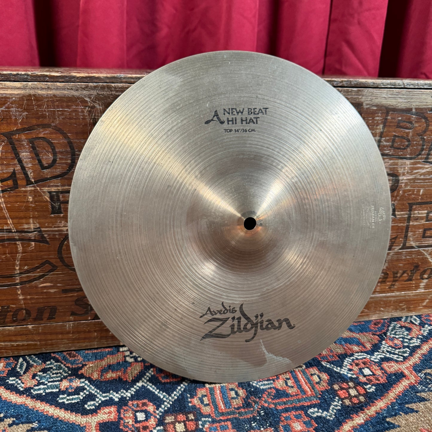 14" Zildjian A New Beat Hi-Hat Cymbal Pair 1082g/1444g *Video Demo*