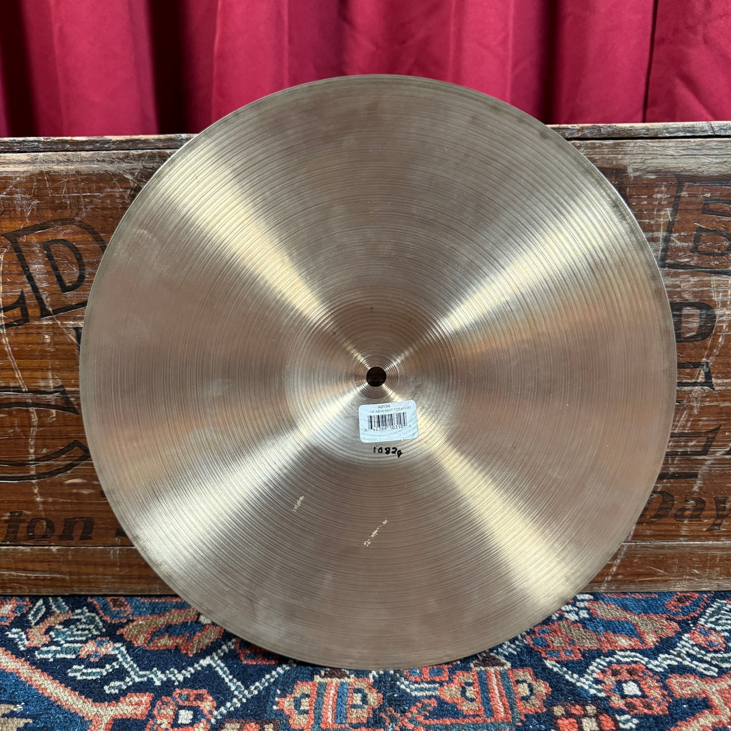 14" Zildjian A New Beat Hi-Hat Cymbal Pair 1082g/1444g *Video Demo*